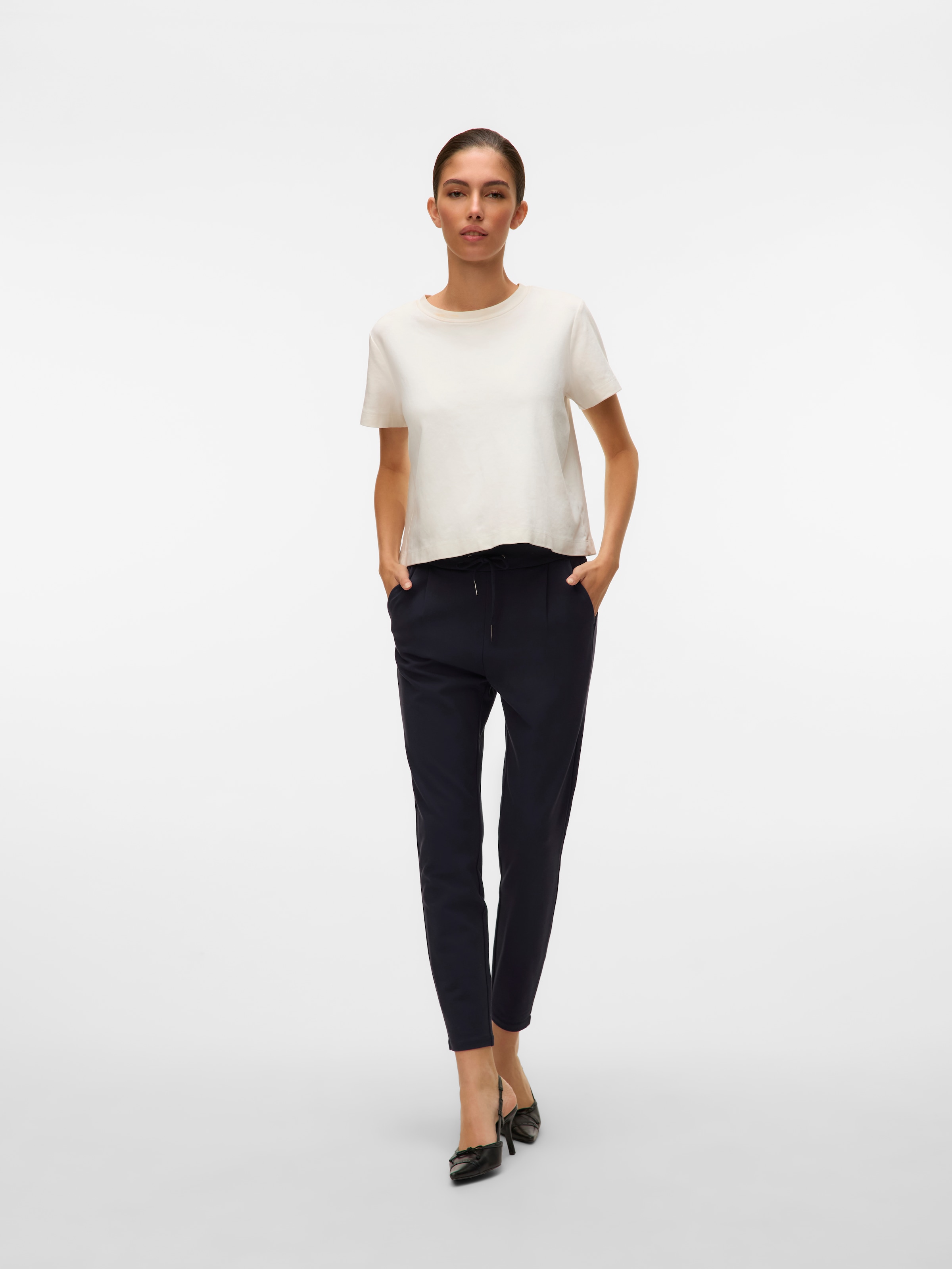 Vero Moda Jogger Pants »VMEVA MR LOOSE STRING PANT GA NOOS«  hinten mit elastischem Bündchen