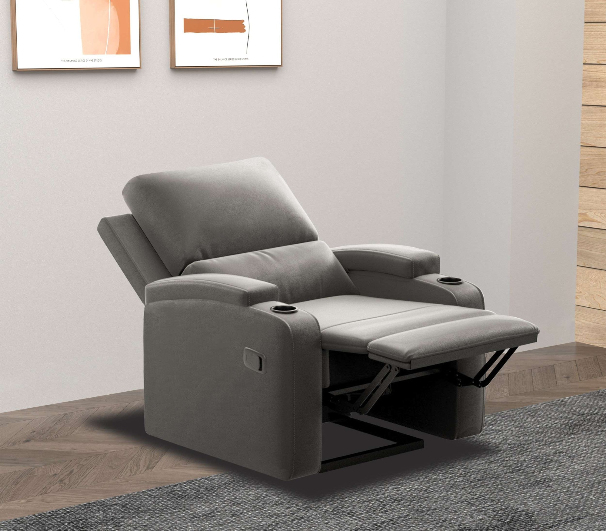 Home affaire Relaxsessel »Napori« TV-Sessel, Kinosessel mit Relaxfunktion in 2 Sitzen, Getränkehalter