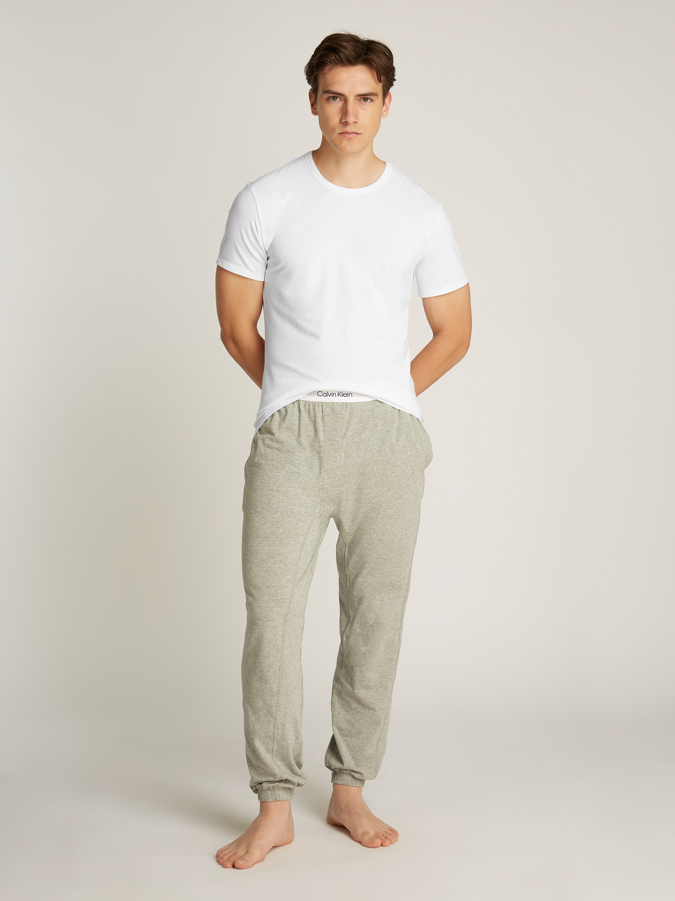 Calvin Klein Underwear T-Shirt »SHORT SLEEVE CREW NECK 3PK«, (Packung, 3 tlg., 3er-Pack), mit Logo am Saum