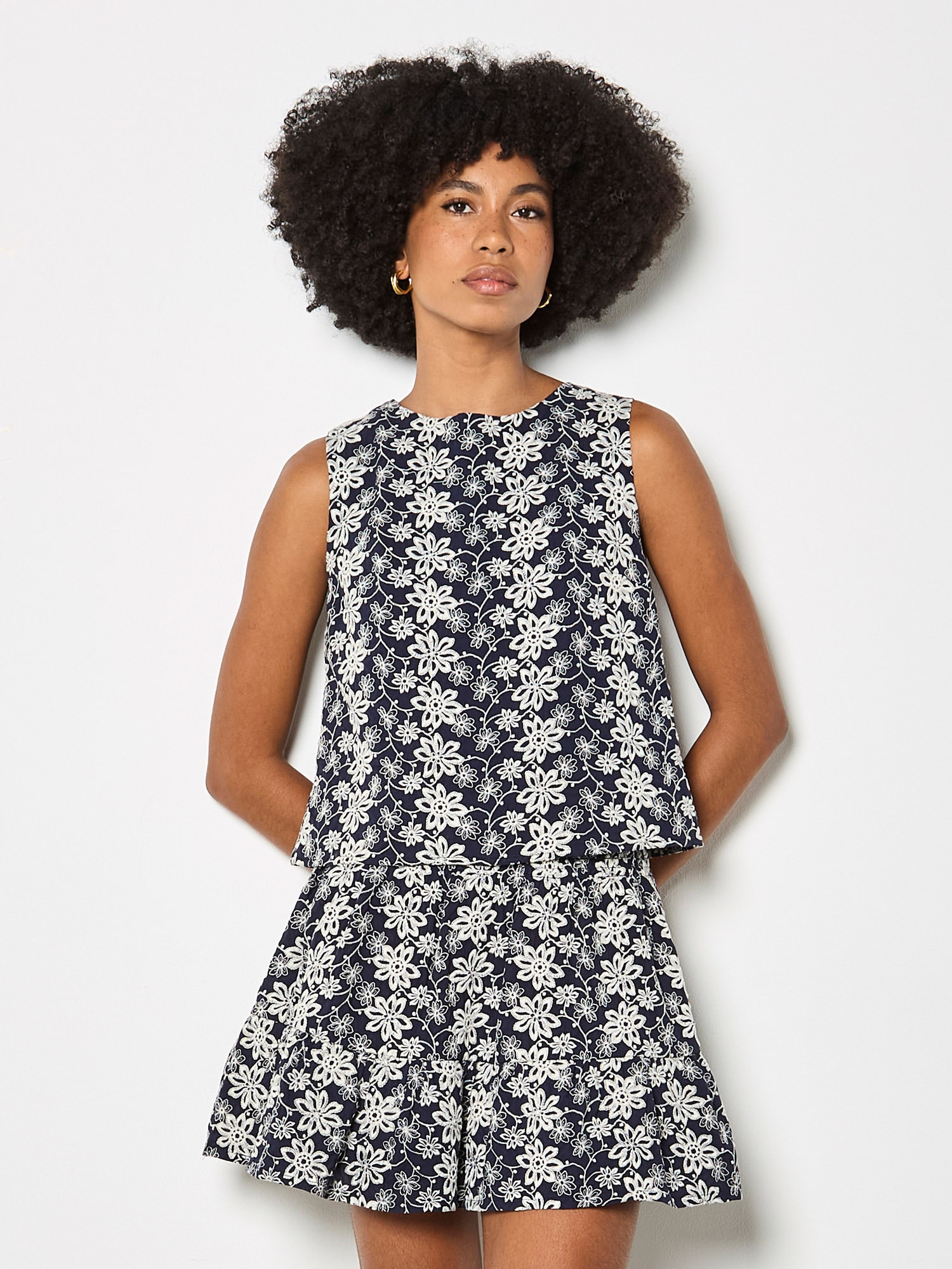 Apricot Spitzentop »Top« mit Blumenmuster