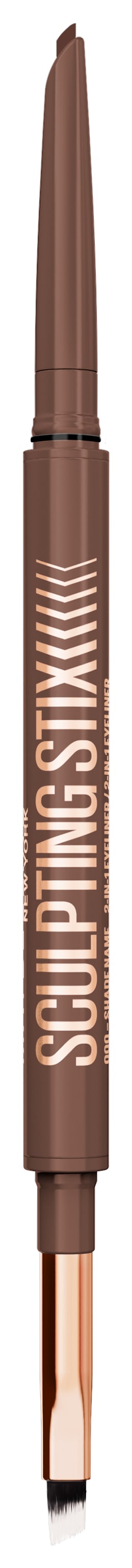 MAYBELLINE NEW YORK Eyeliner »SCULPTING STIX 2-in-1 EYELINER«