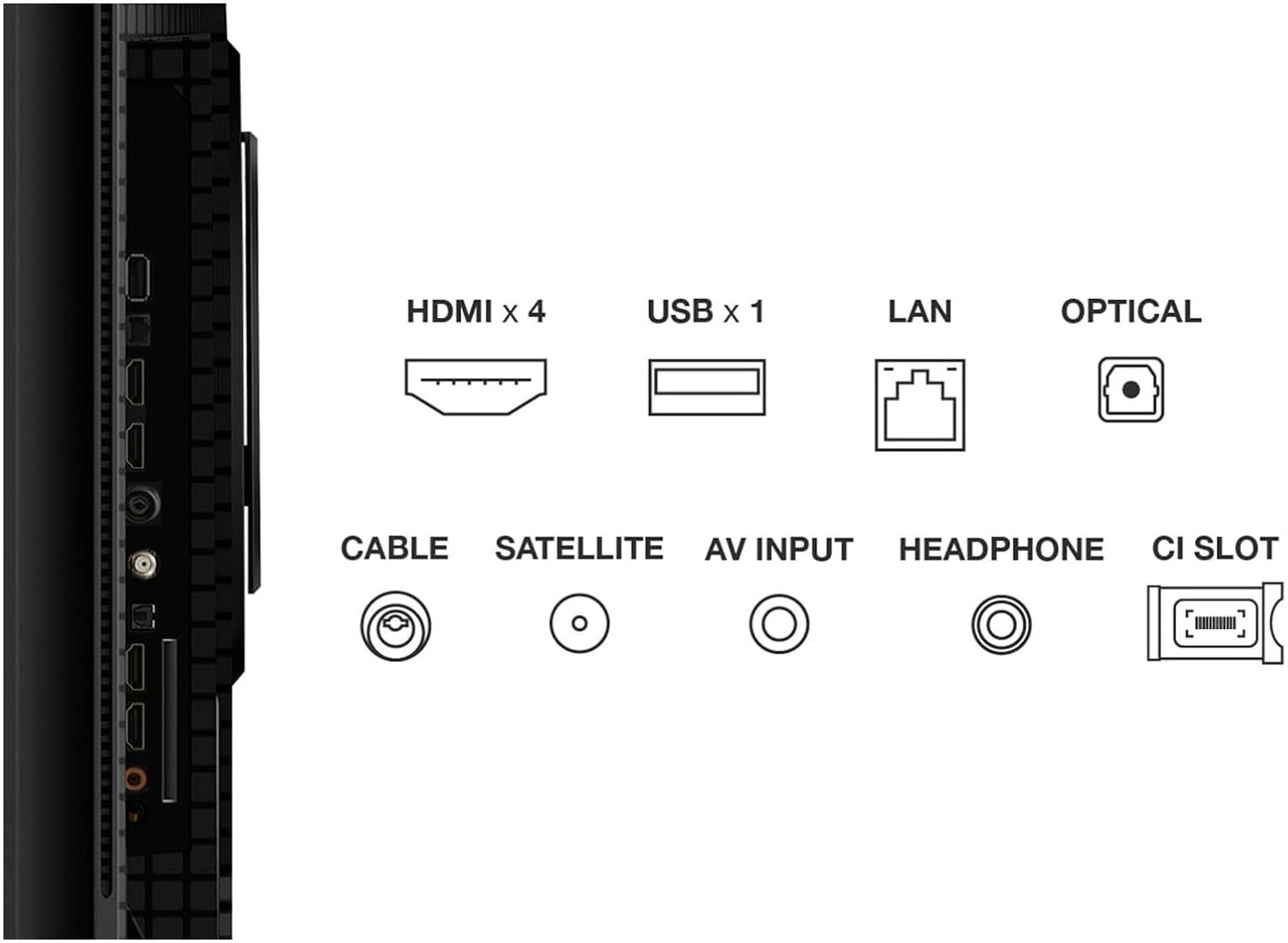 TCL QLED-Fernseher »65T8BX1«, 4K Ultra HD, Smart-TV-Google TV-Android TV, Onkyo, Gaming...