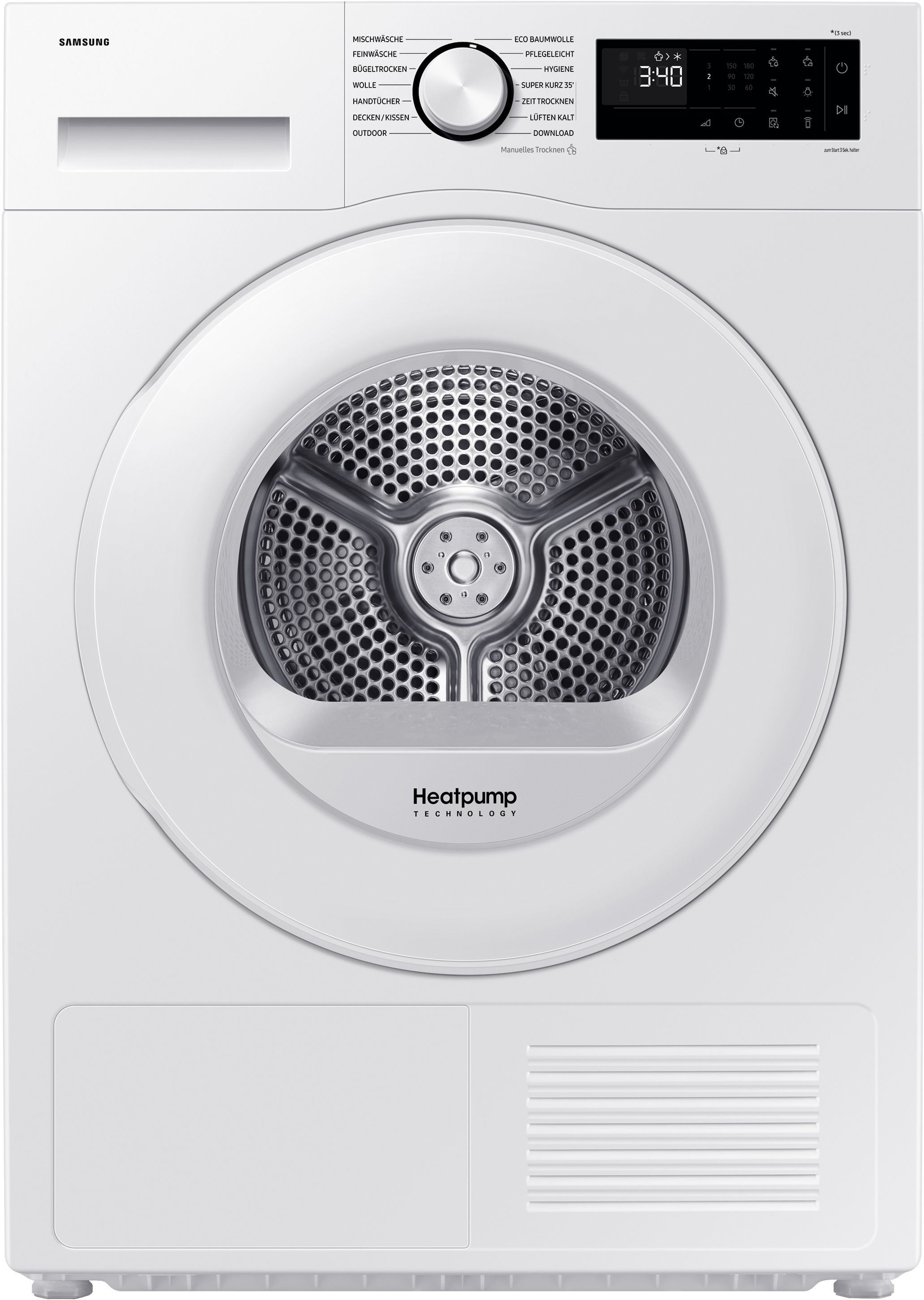 Samsung Wärmepumpentrockner »DV80DG52B0TEEG«