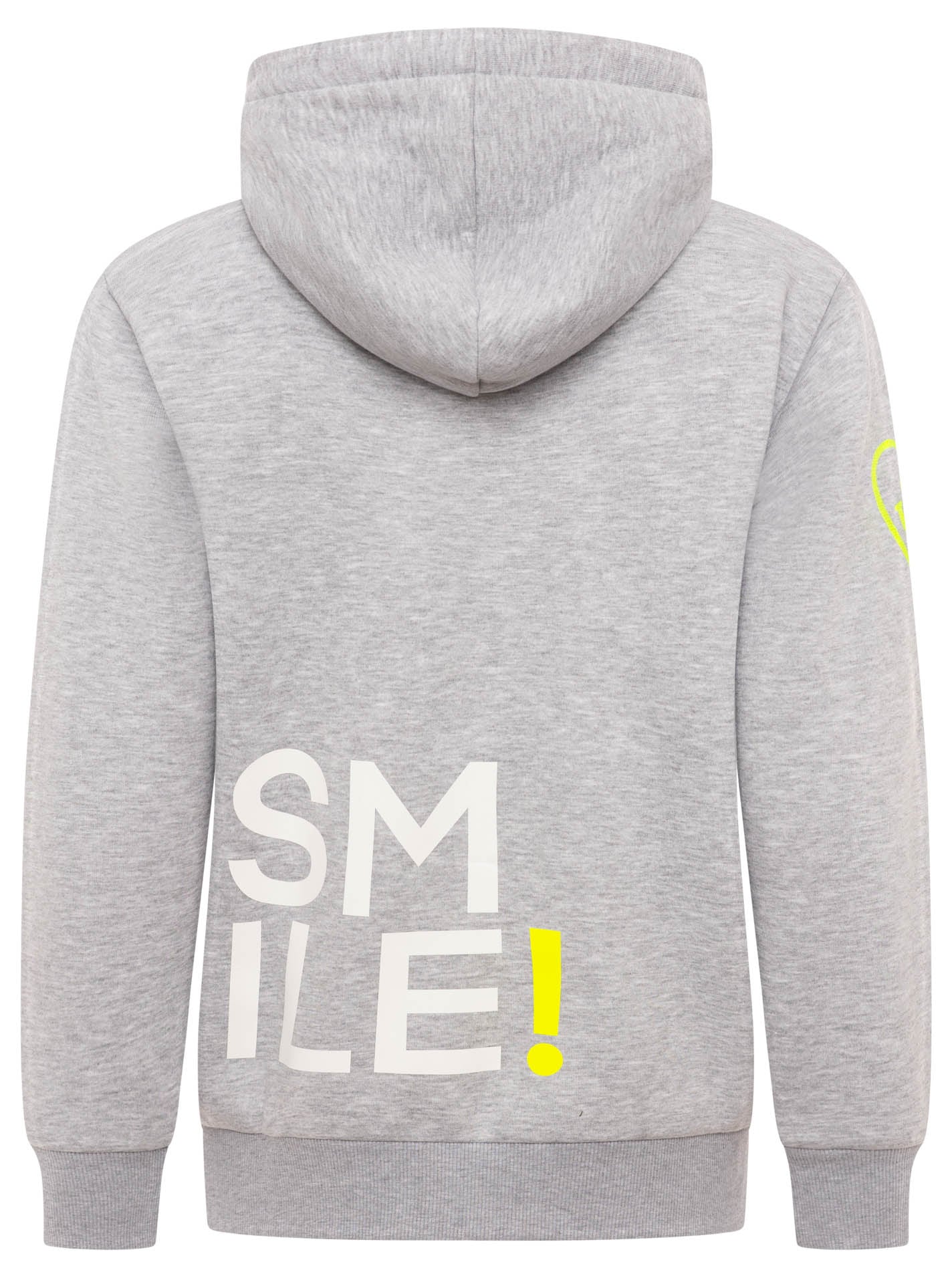 Zwillingsherz Kapuzensweatjacke »"Alissa"« mit SMILE, gesticktem Herz am Arm und Reißverschluss