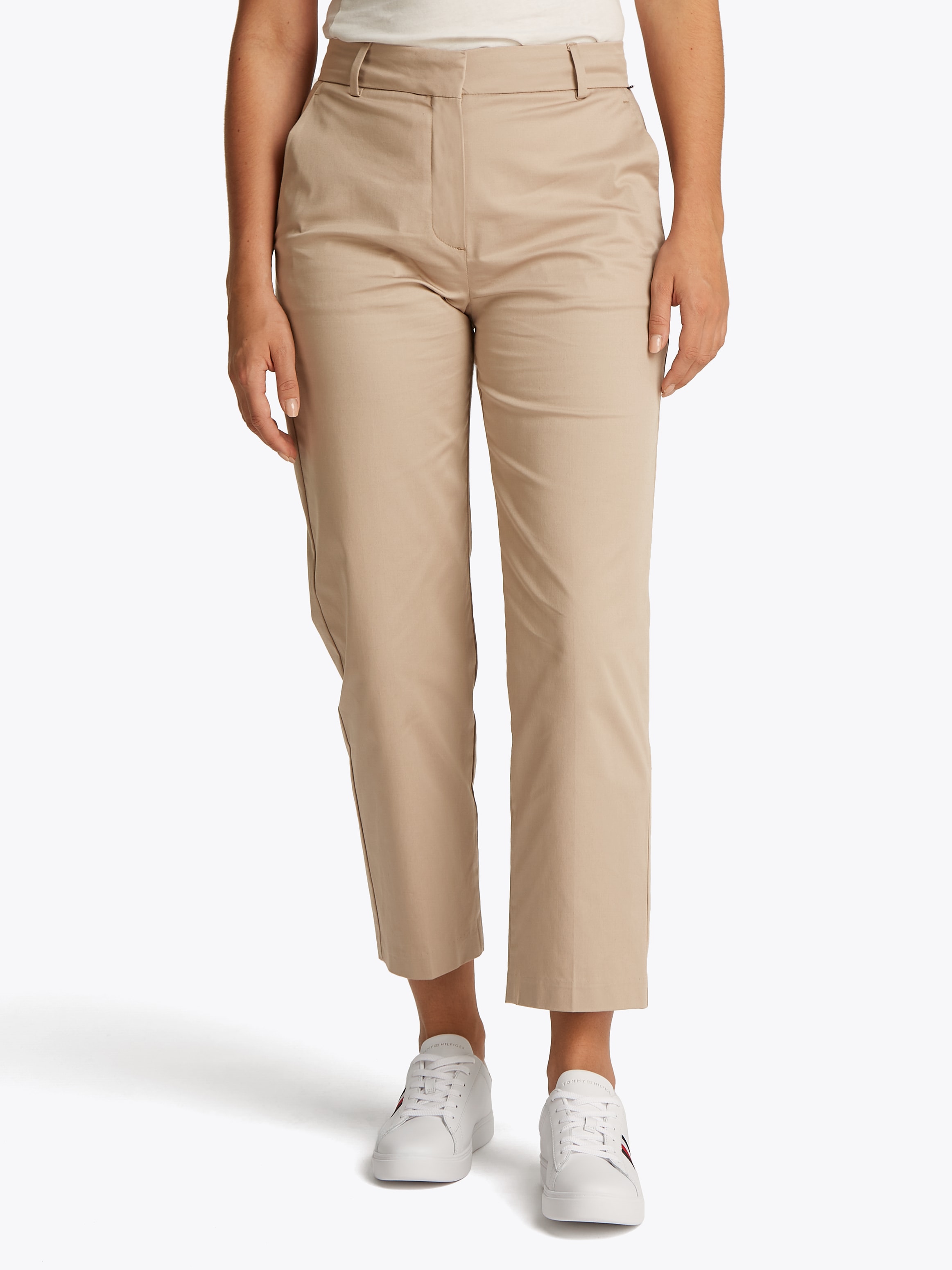 Tommy Hilfiger Chinohose, mit Bügelfalten