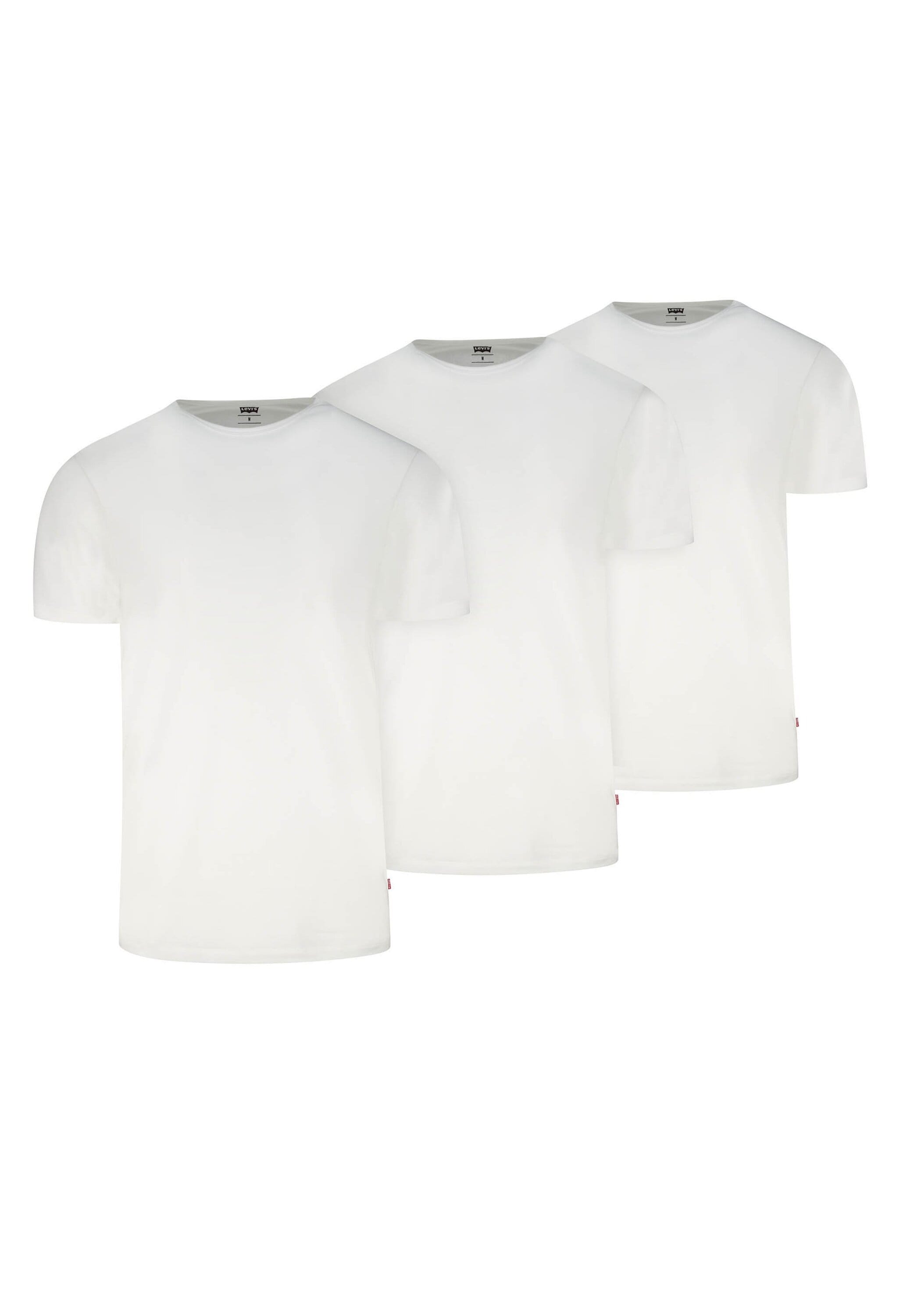 Levi's® T-Shirt »T-Shirt Solid Crew 3P ECOM 3er Pack« 3