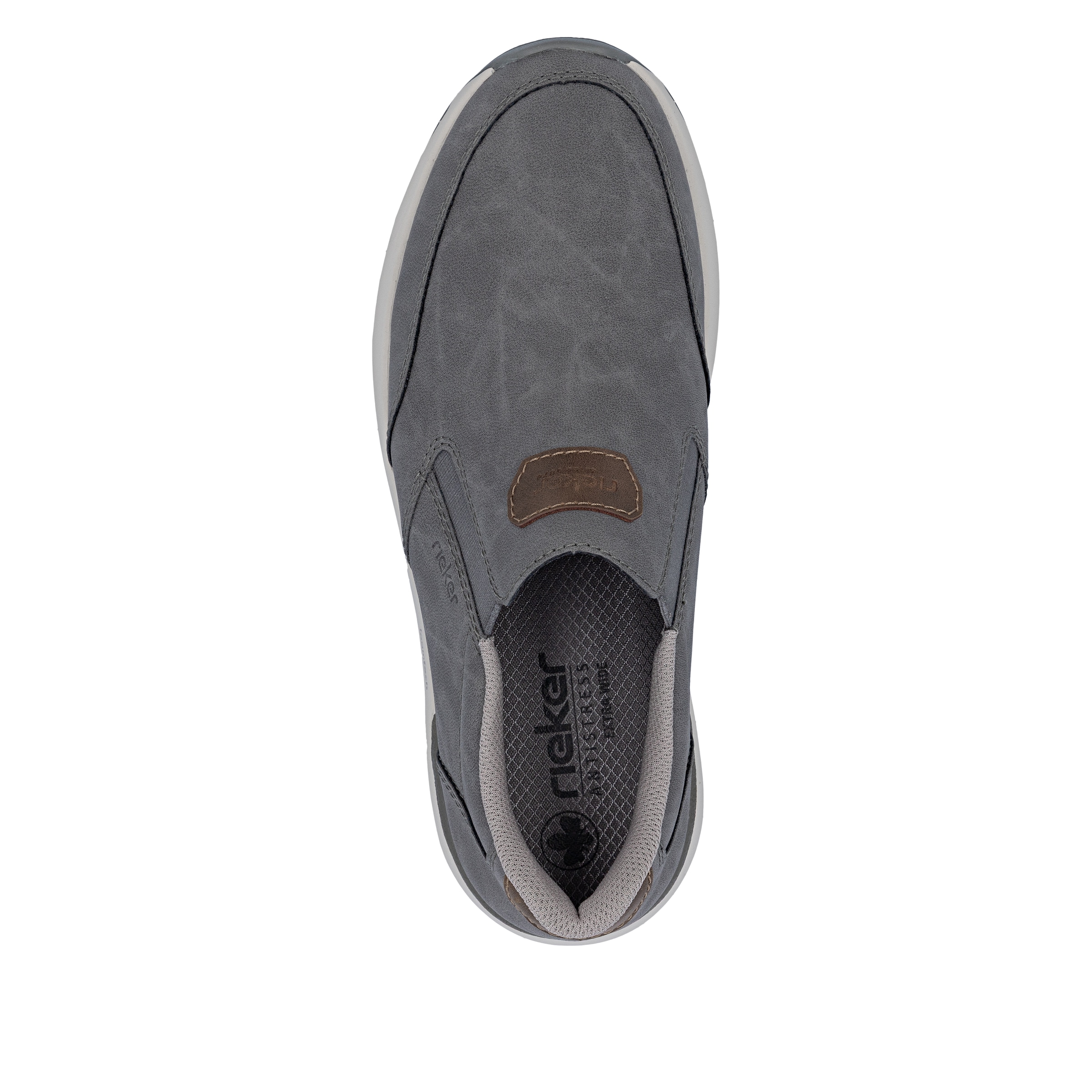 Rieker Slip-On Sneaker  Slipper, Schlupfschuh, Freizeitsneaker, Halbschuh mit Stretcheinsätze