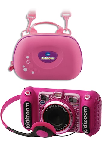 Vtech® Kinderkamera »KidiZoom Duo DX, pink«, 5 MP, inkl. Tragetasche kaufen