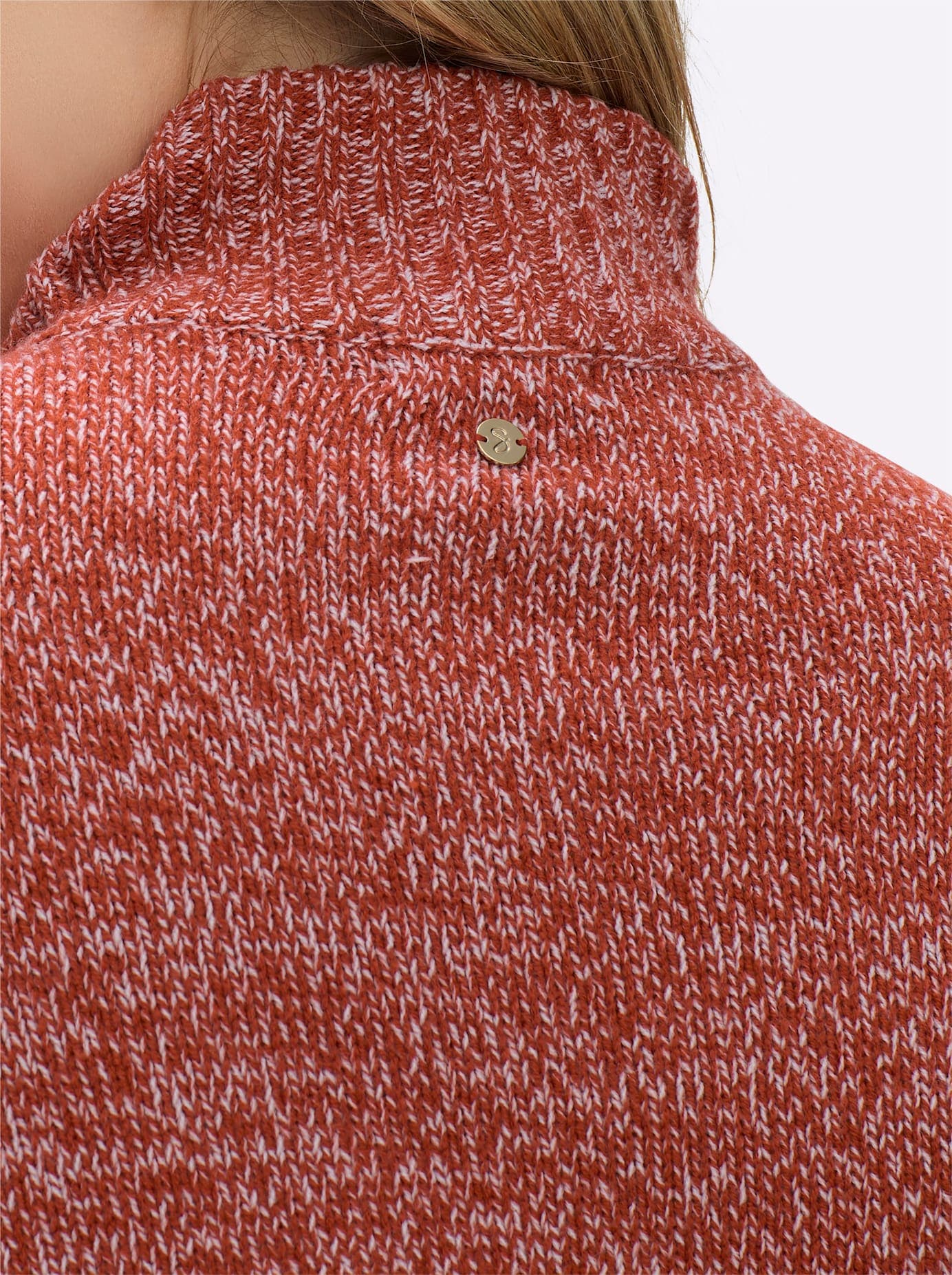 Sheego Stehkragenpullover »Pullover«