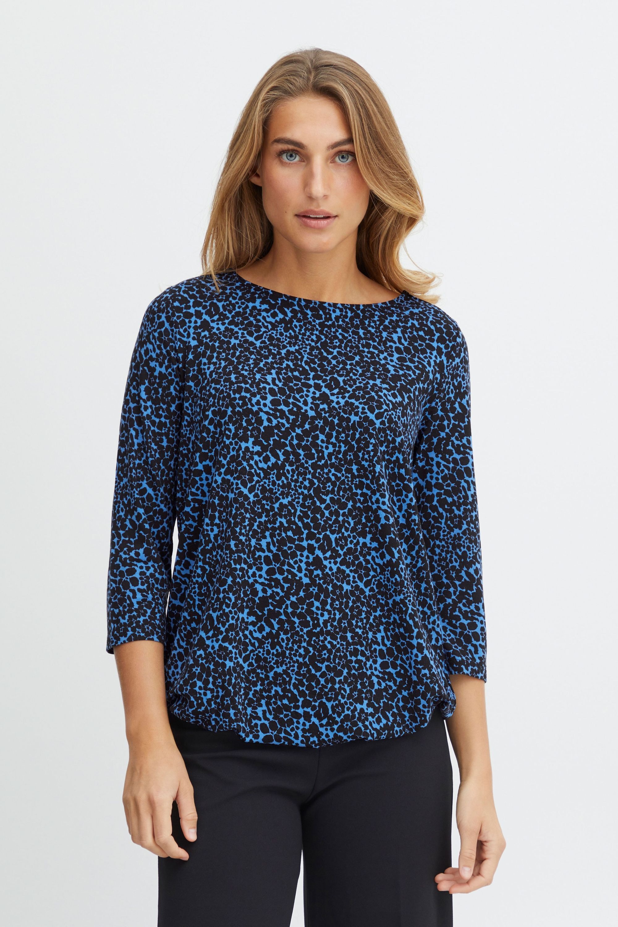 fransa Longsleeve »Longsleeve FREmfloral«