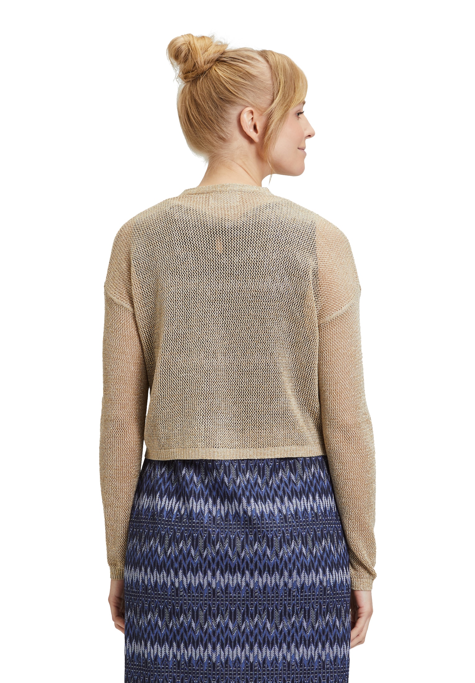 Cartoon Cardigan »Strick-Cardigan mit Lurexfaden«