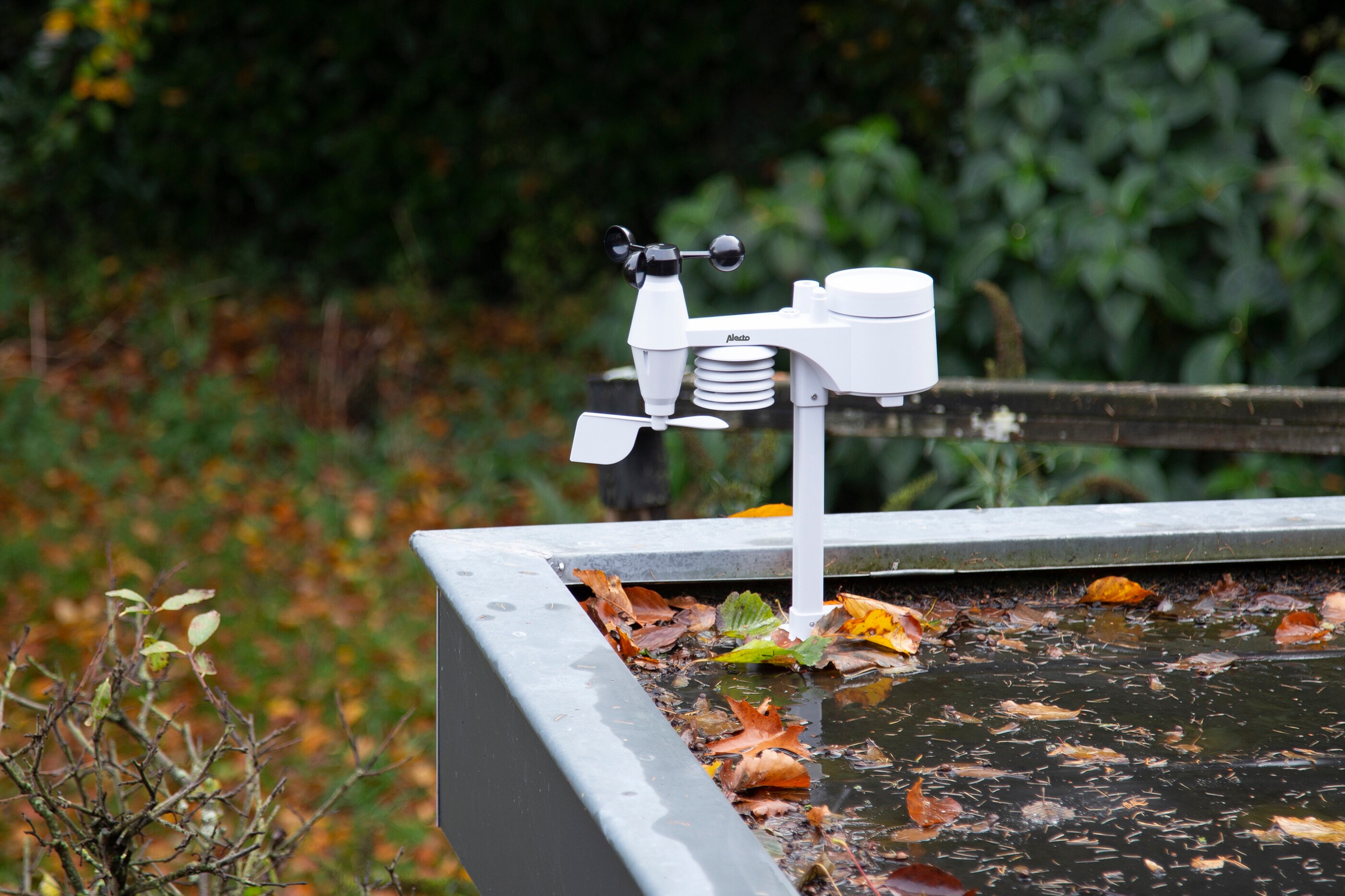 Alecto Wetterstation »WS5400«, (mit Außensensor), 7in1, Tuya/Smartlife-fähig