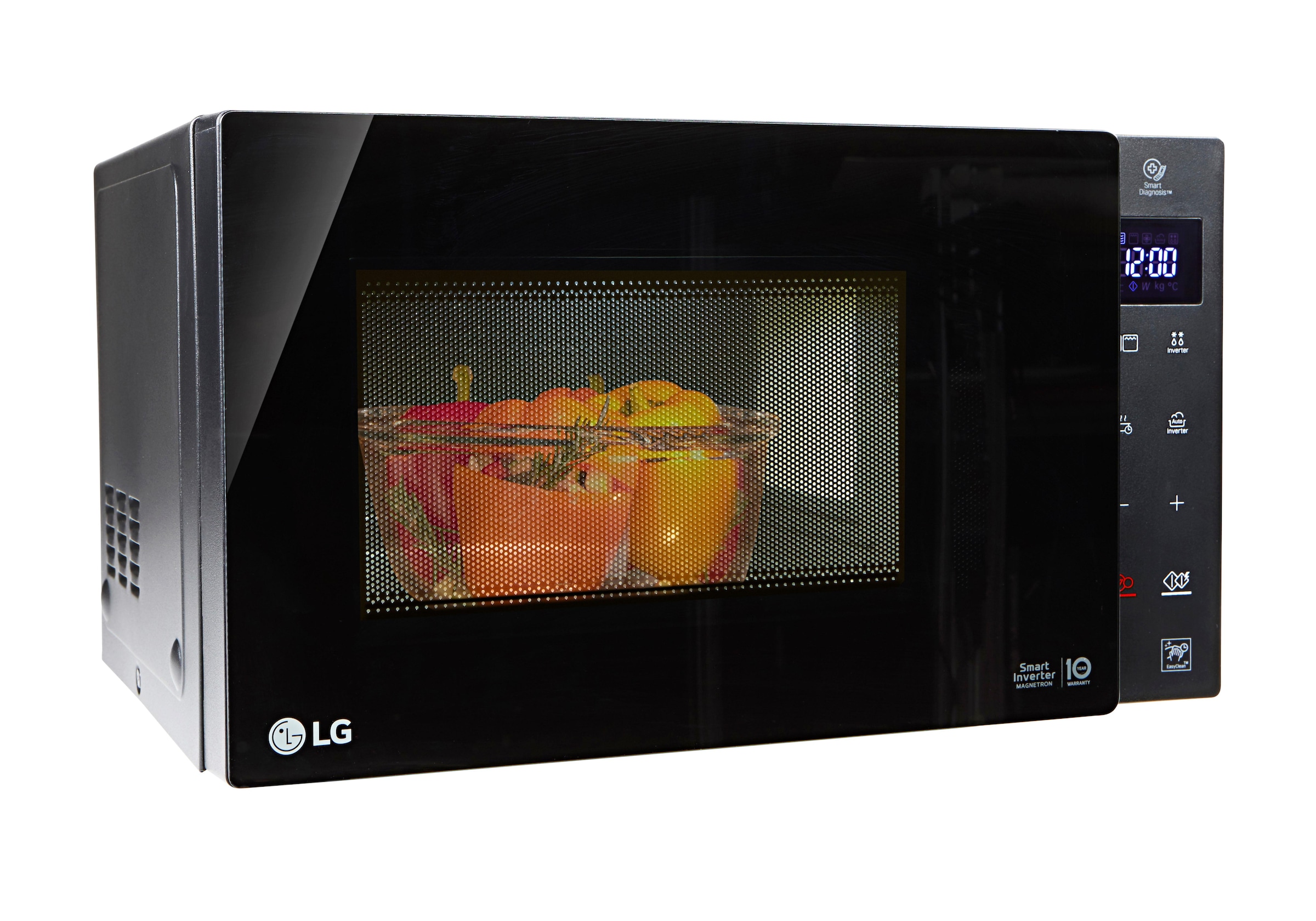 LG Mikrowelle »MH 6535 GIS«, Grill, 1000 W, Smart Inverter Technologie, echte Glasfront