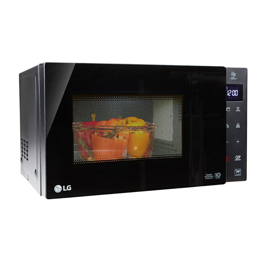 LG Mikrowelle »MH 6535 GIS«, Grill, 1000 W, Smart Inverter Technologie, echte Glasfront