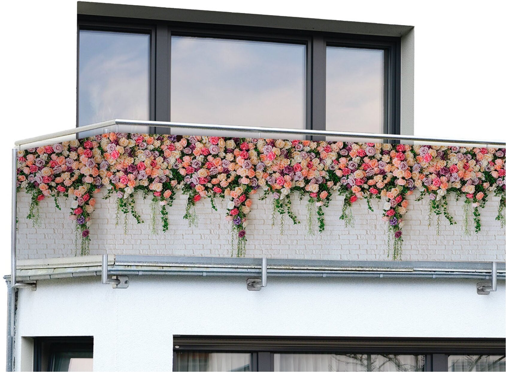 Maximex Balkonsichtschutz 5 m, UV- und witterungsbeständig