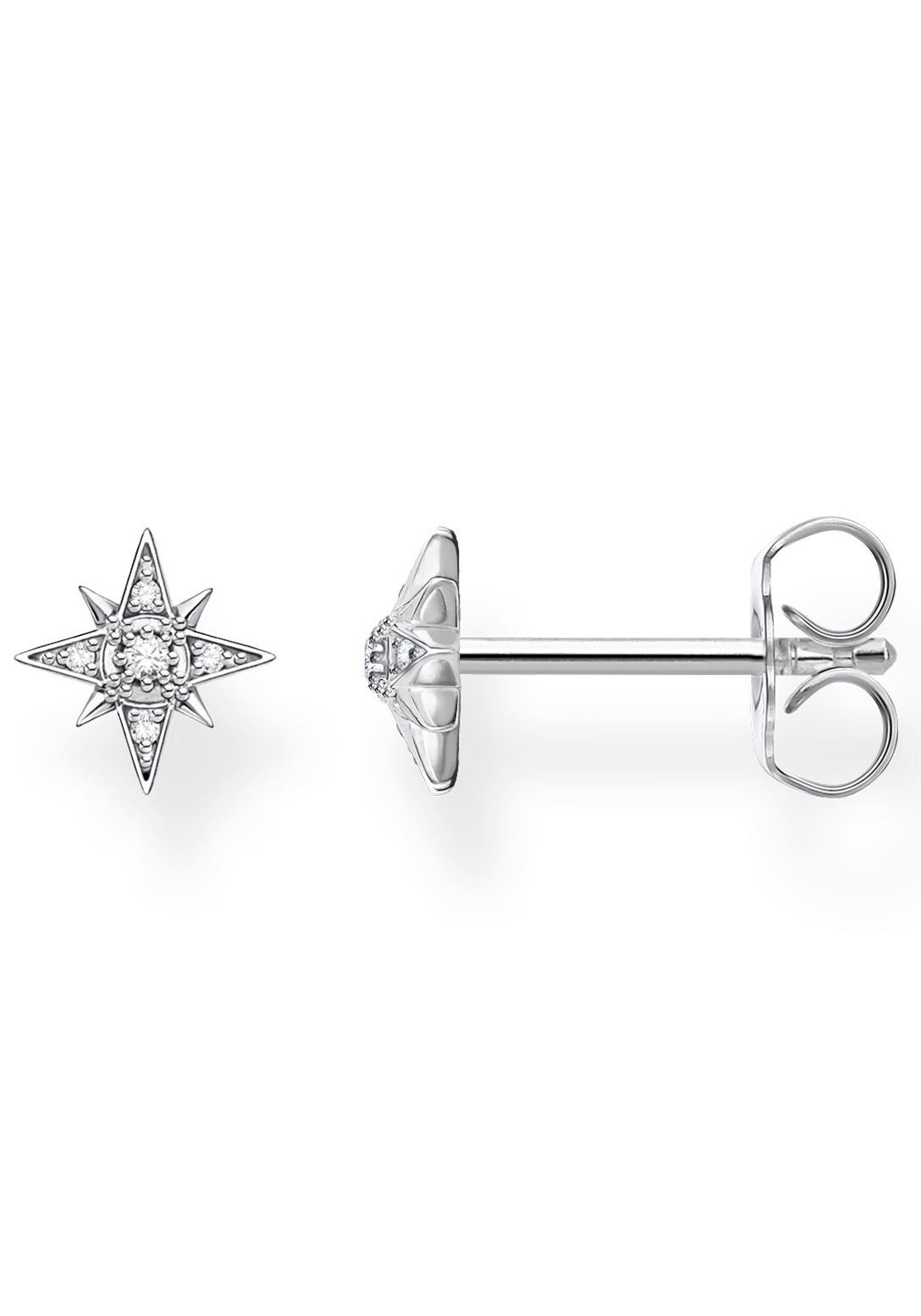 THOMAS SABO Single-Ohrstecker »Stern, H2144-051-14«, mit Zirkonia