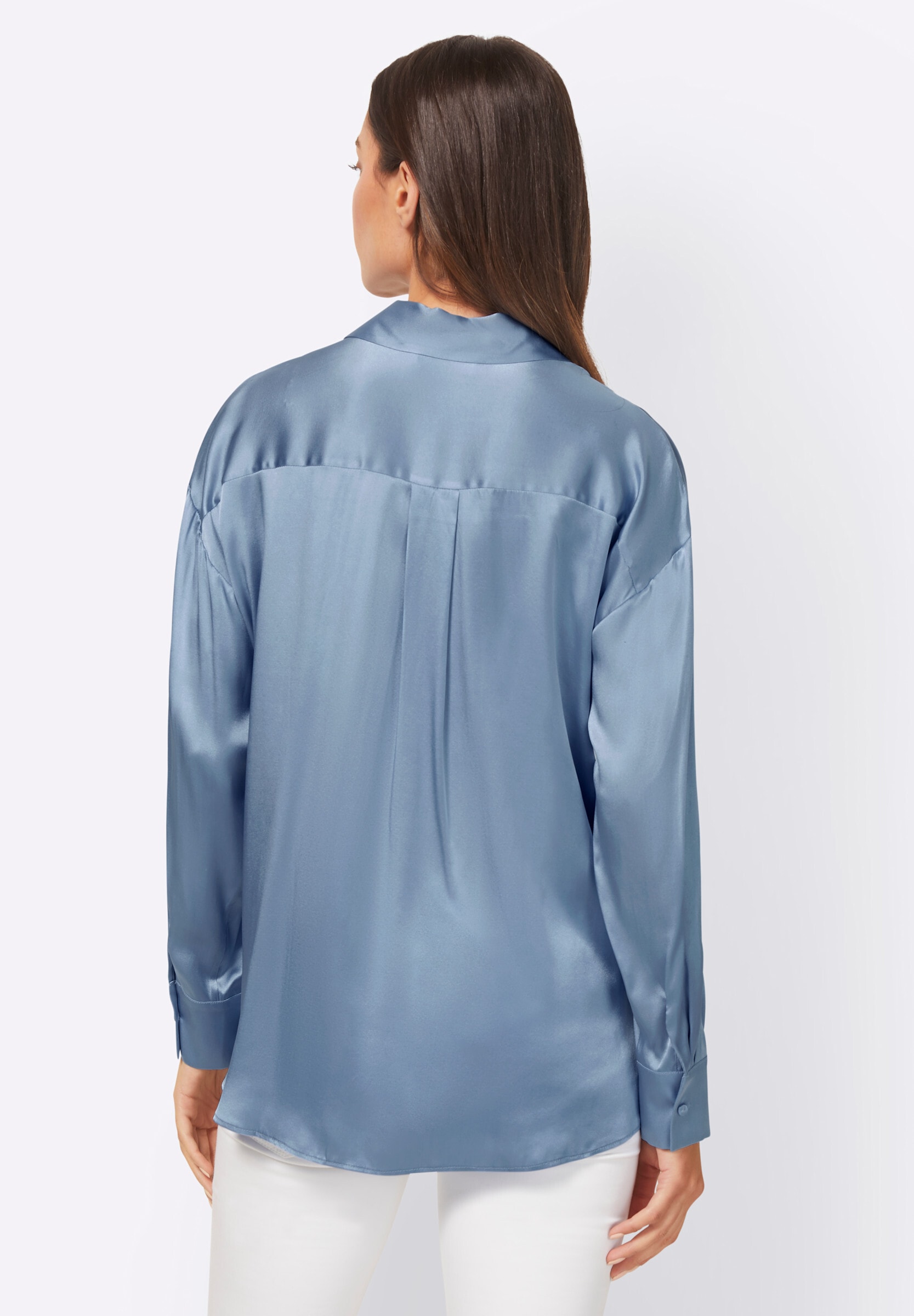 heine Hemdbluse »Hemdbluse Hemdbluse aus Seidenmischung«