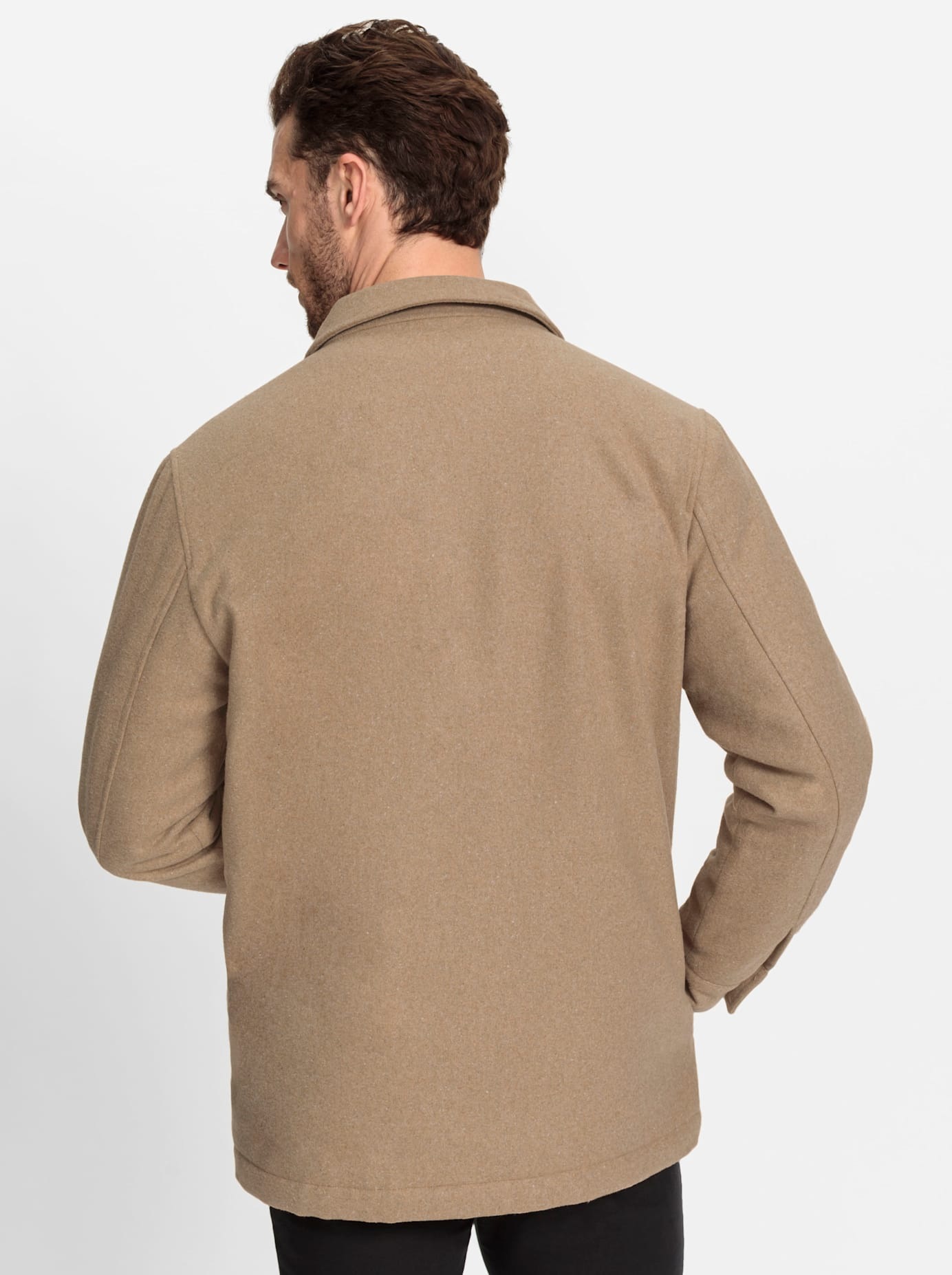 Marco Donati Langjacke, ohne Kapuze