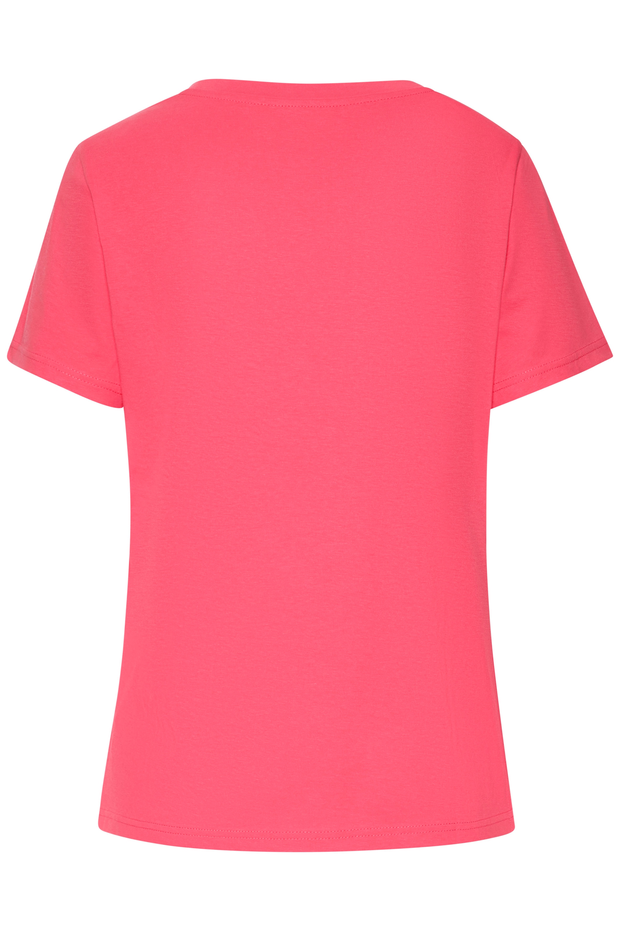 Beachtime T-Shirt »mit modischem Schlitz am Saum«, aus hochwertiger Baumwoll-Qualität