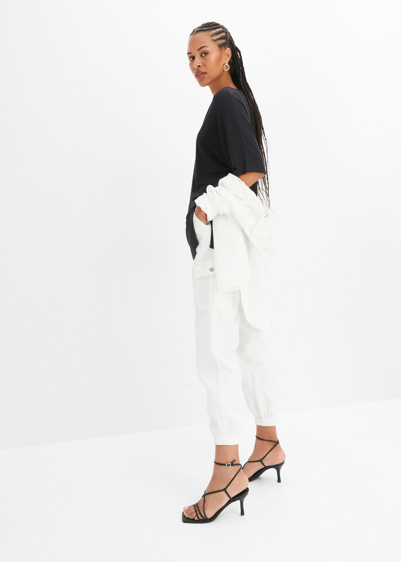 bonprix T-Shirt »Long-Shirt aus nachhaltigem Viskose-Mix« Long-Shirt aus nachhaltigem Viskose-Mix