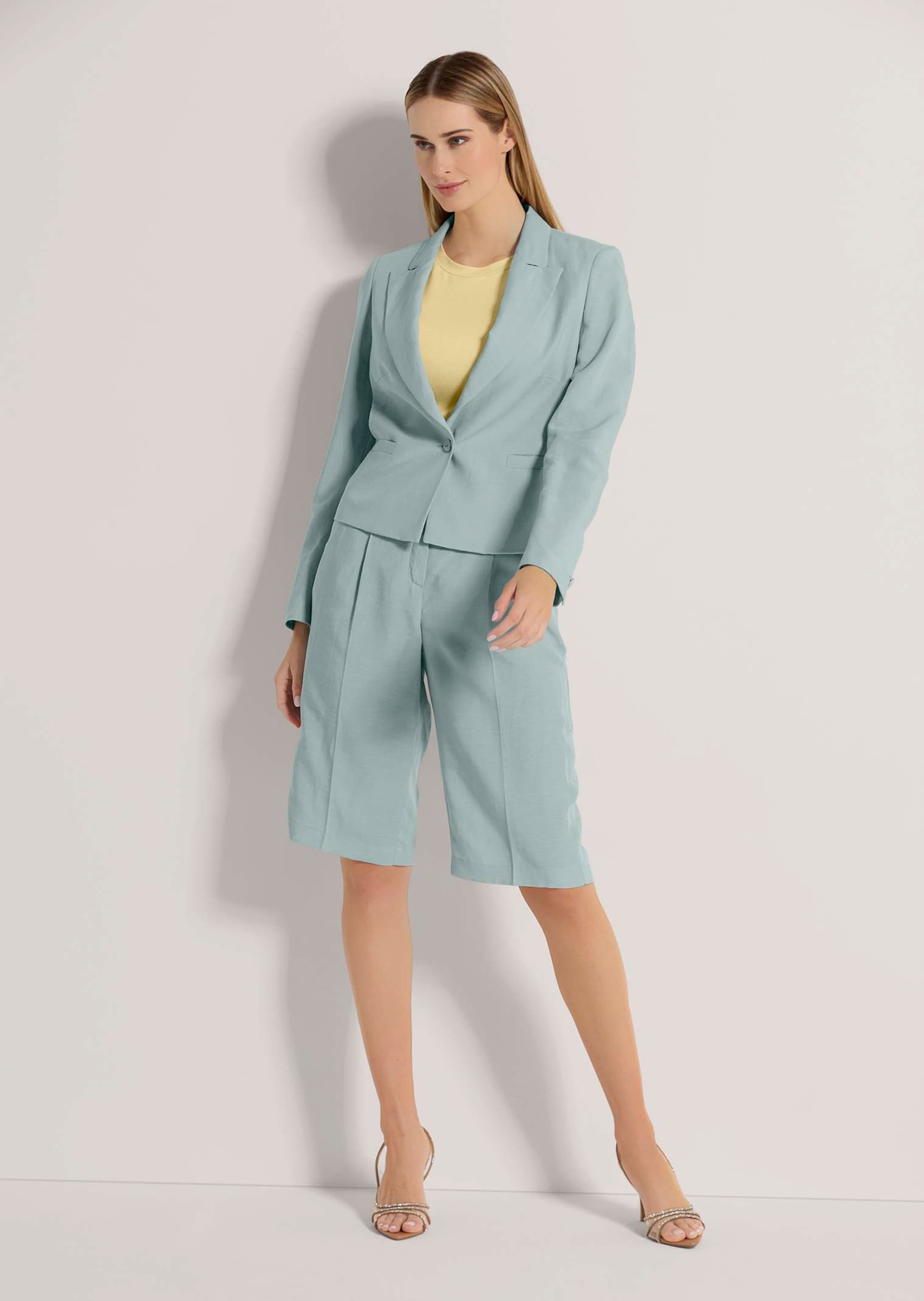 MADELEINE Jackenblazer »Blazer Kurzblazer mit Leinen«
