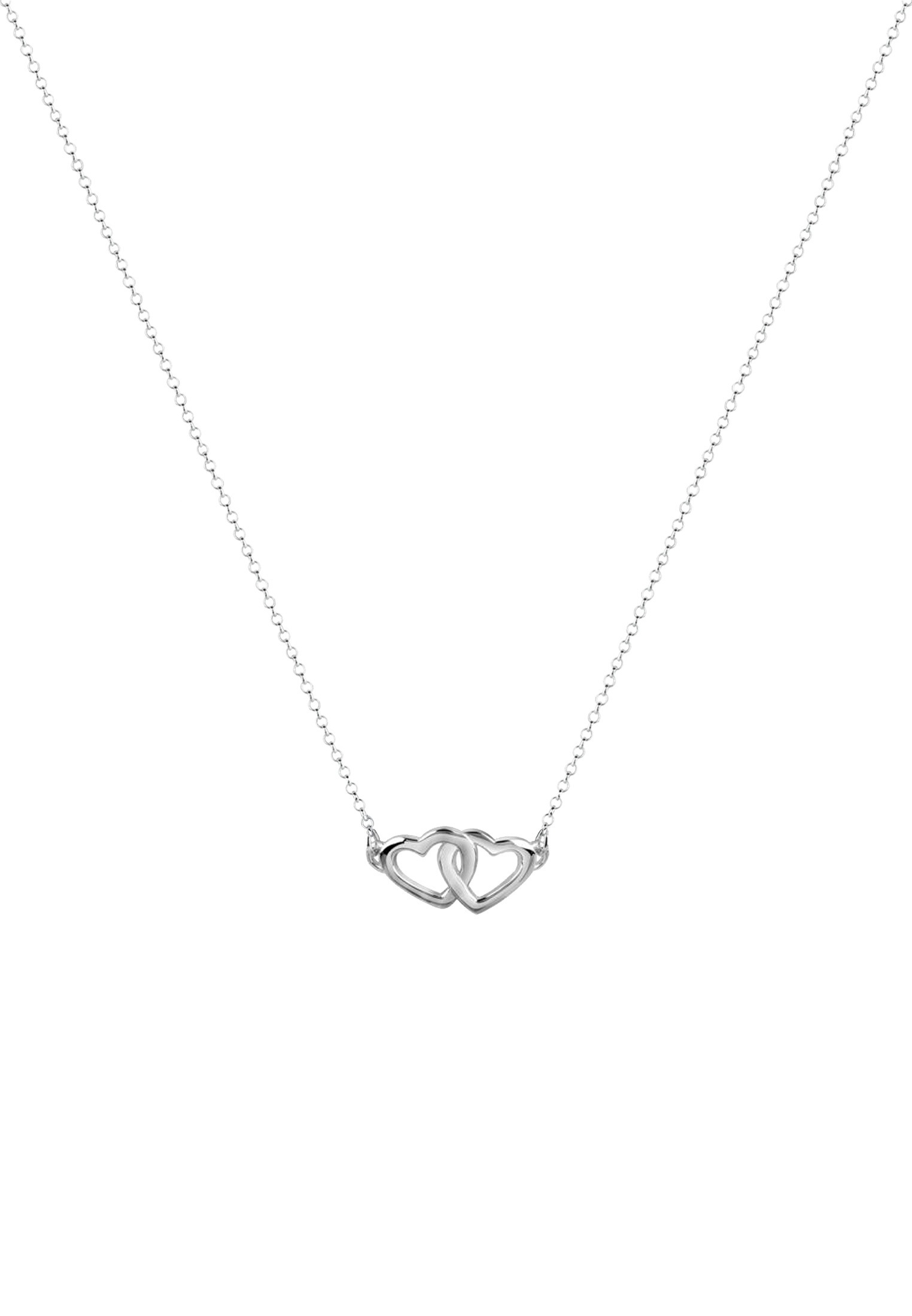 Nenalina Kette mit Anhänger »Halskette Herz Symbol Anhänger Verschlungen Liebe 925 Silber«