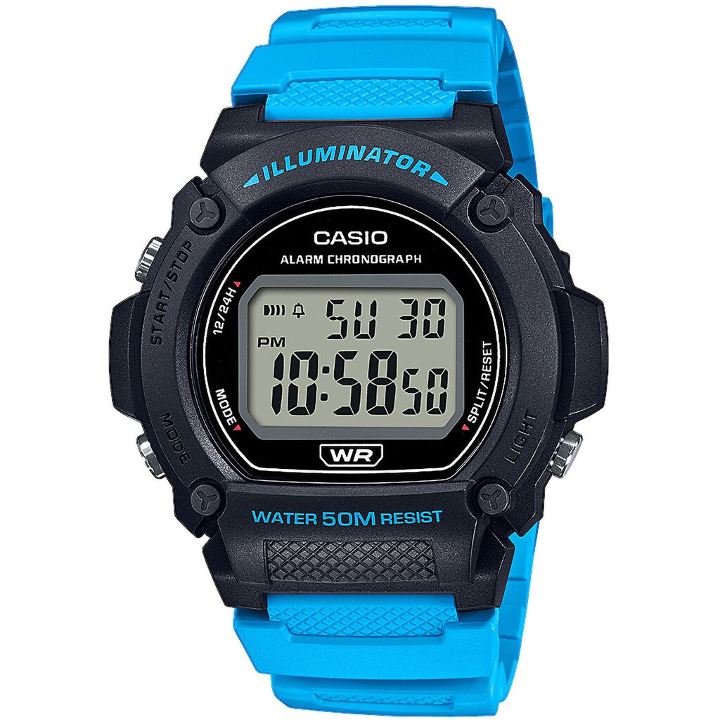 Casio Collection Chronograph »W-219H-2A2VEF«