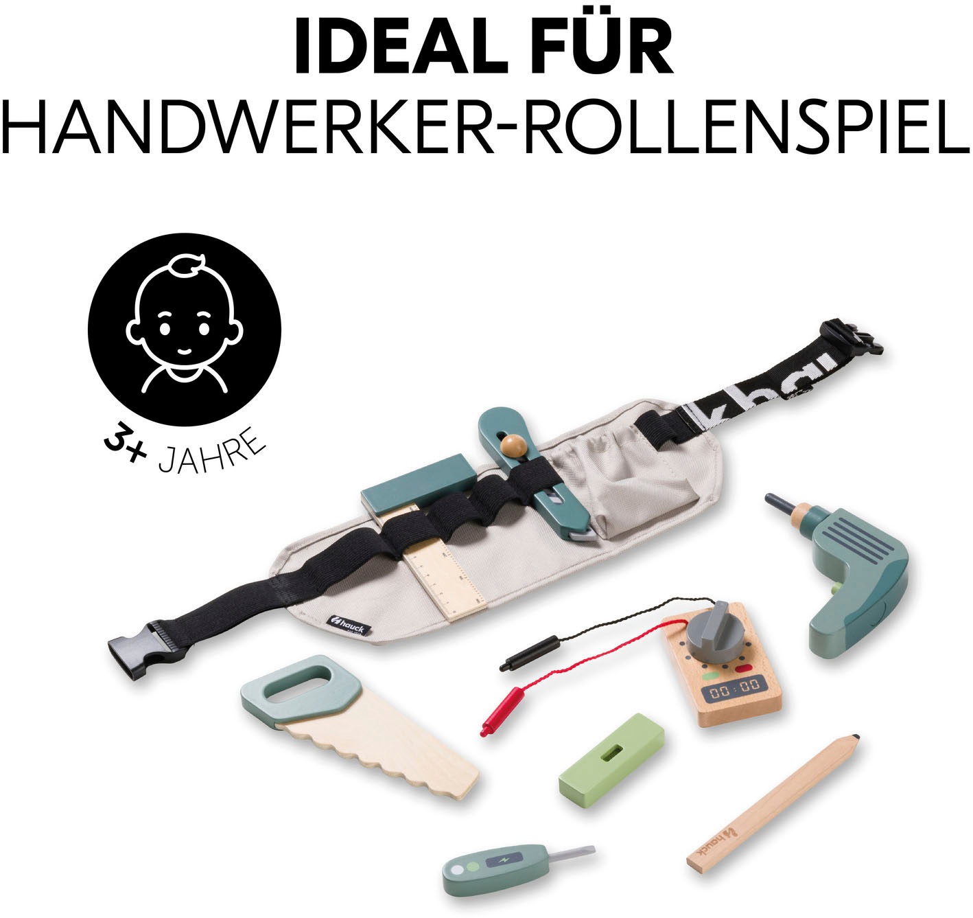 Hauck Spielwerkzeug »Learn to Work«, (Set), FSC® - schützt Wald - weltweit