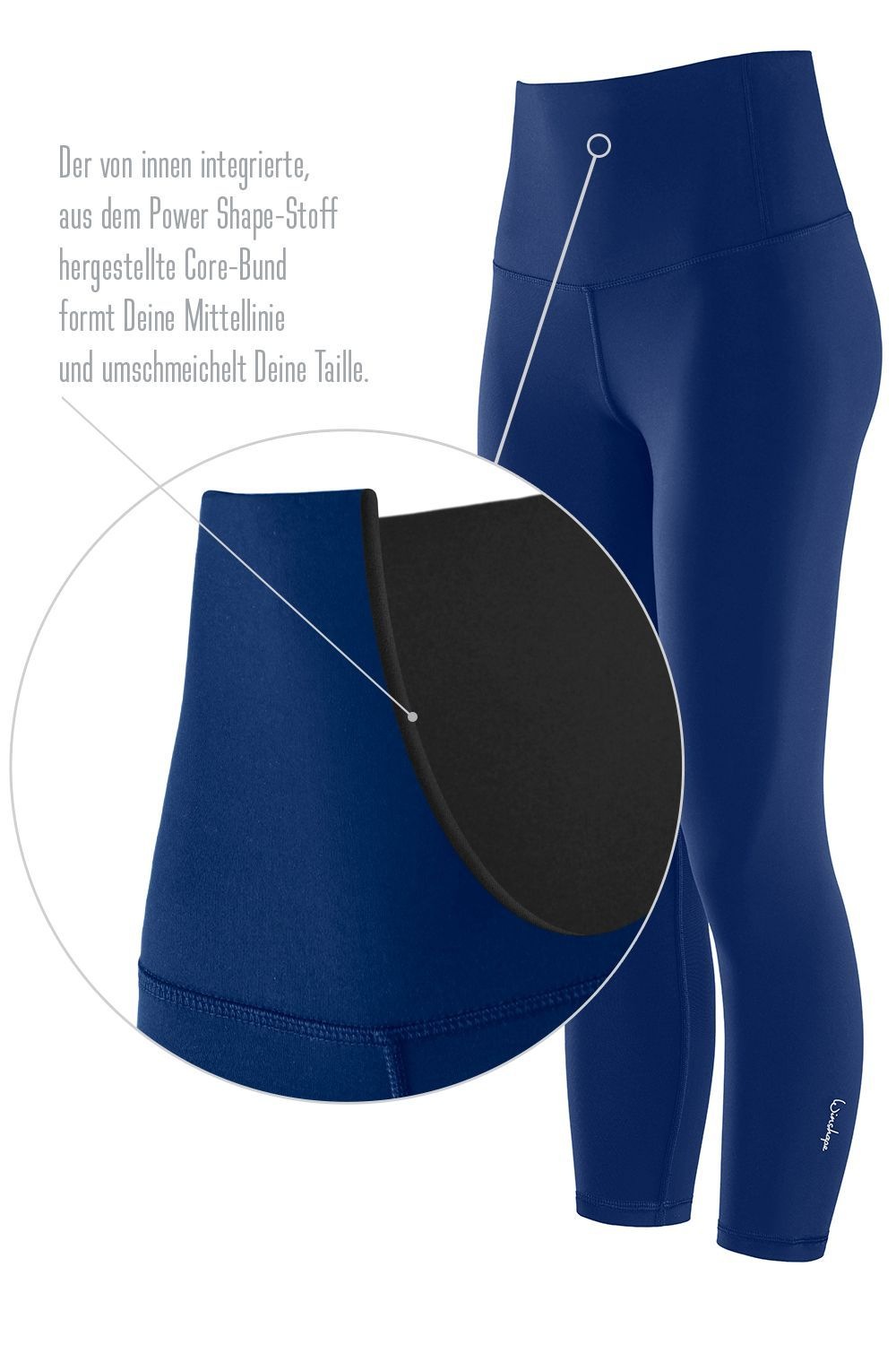 Winshape Leggings »7/8-Tights HWL317C«, mit V-Shape Applikation und Core-Bund