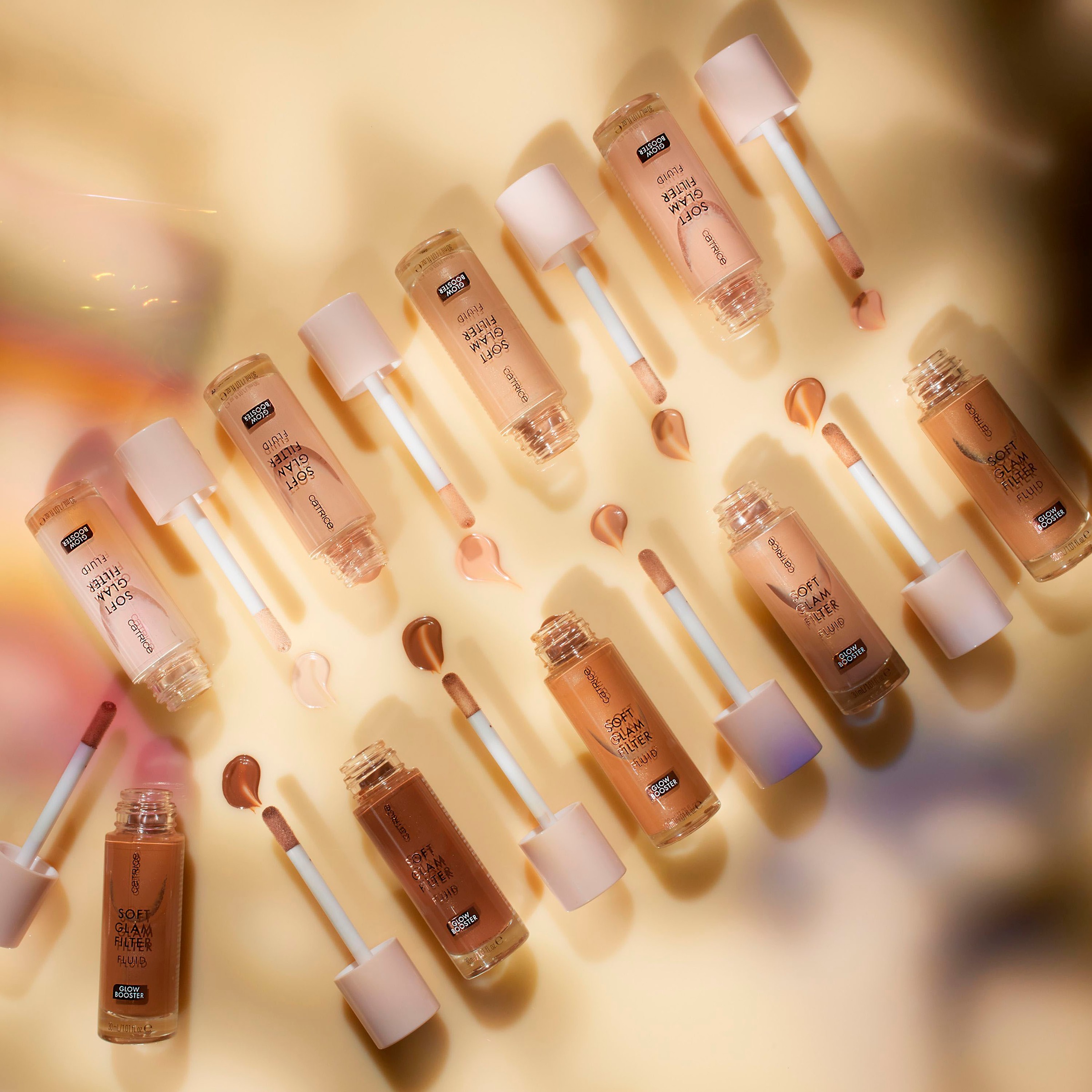 Catrice Primer »Soft Glam Filter Fluid«, (Set), mit Soft-Glam-Filter-Effekt
