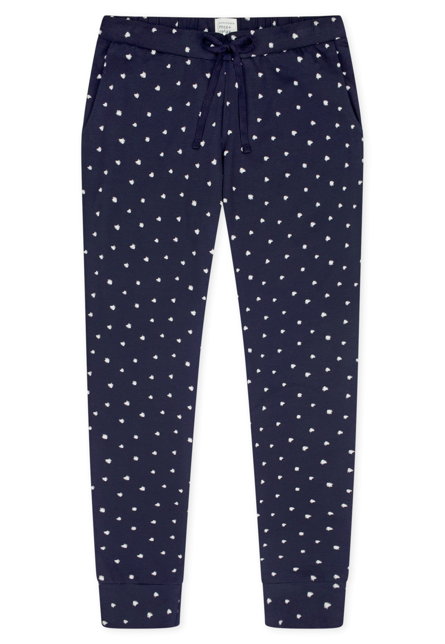 Schiesser Pyjamahose »Mix + Relax«  Cotton-Mix, Gummizug, Bindeband, seitliche Taschen