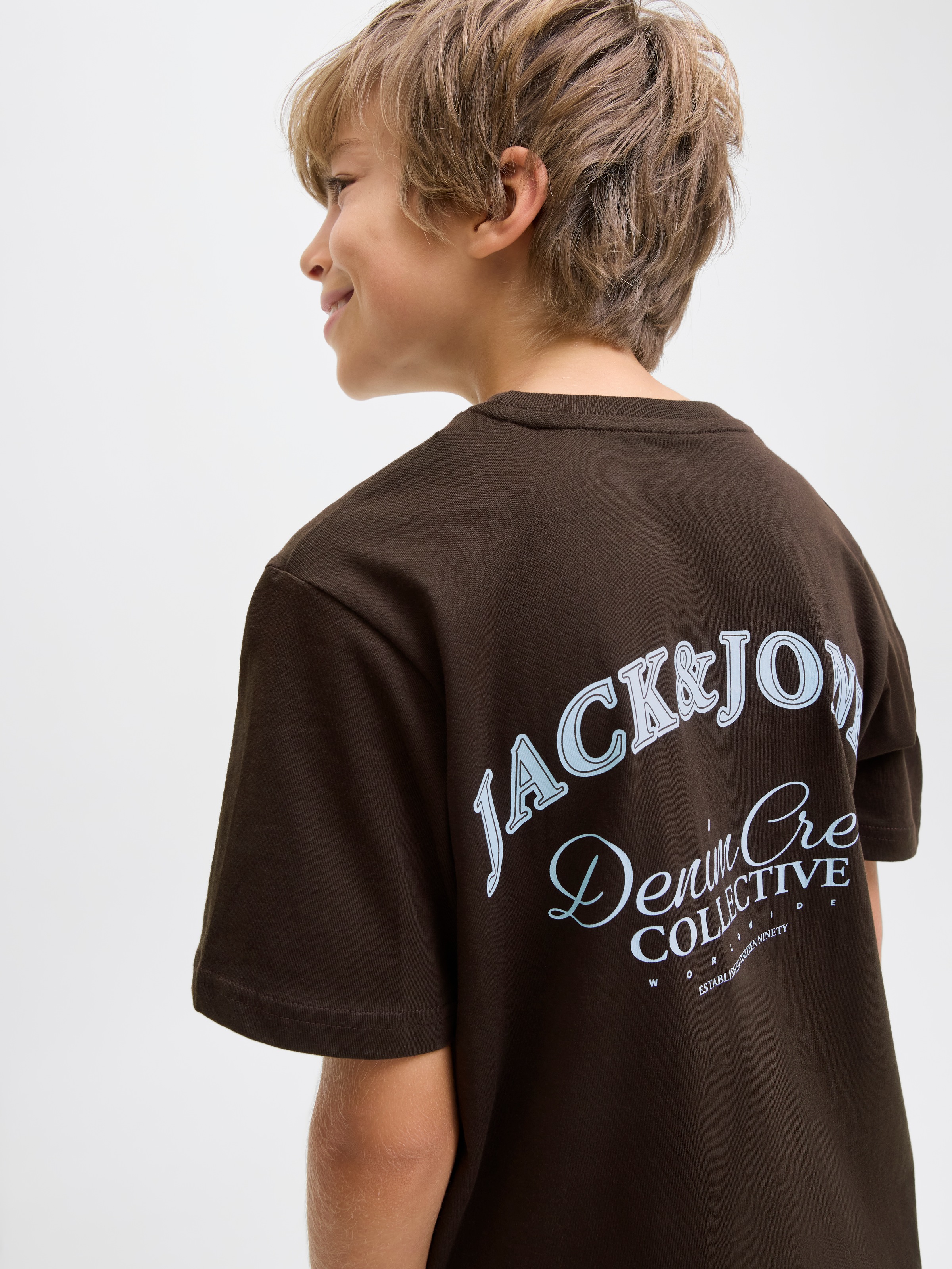 Jack & Jones Junior T-Shirt »JJEBRANDES BACKP RELAXED TEE SS SN JNR«