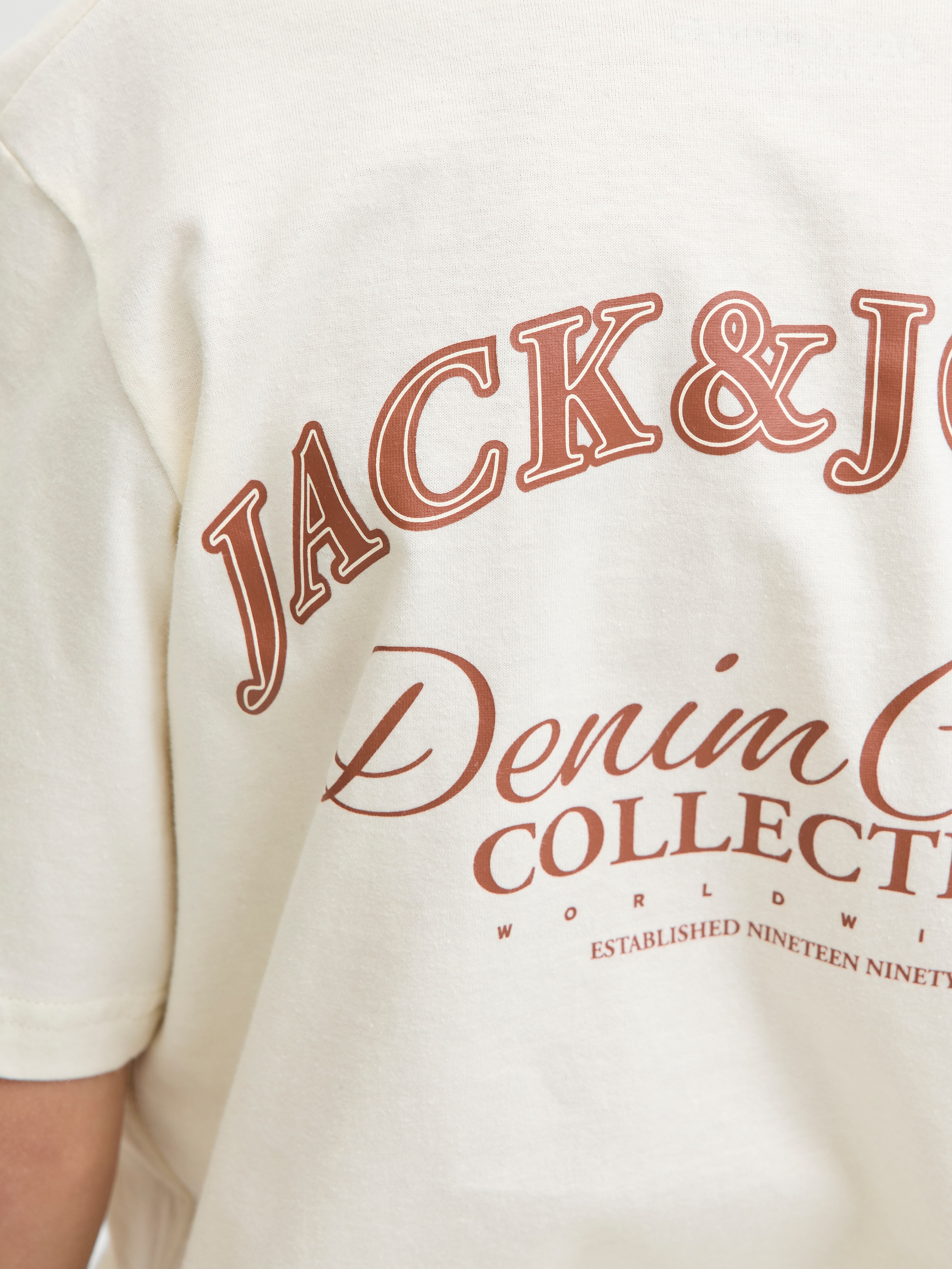 Jack & Jones Junior T-Shirt »JJEBRANDES BACKP RELAXED TEE SS SN JNR«