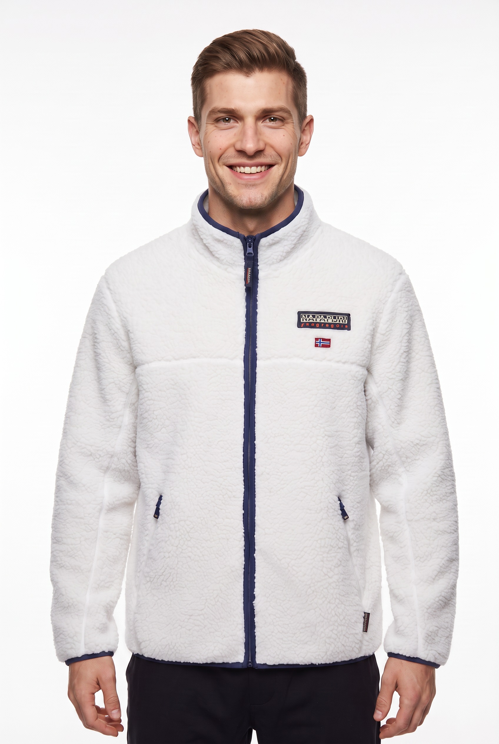 Napapijri Fleecejacke »TYNIK« mit Reißverschlusstaschen