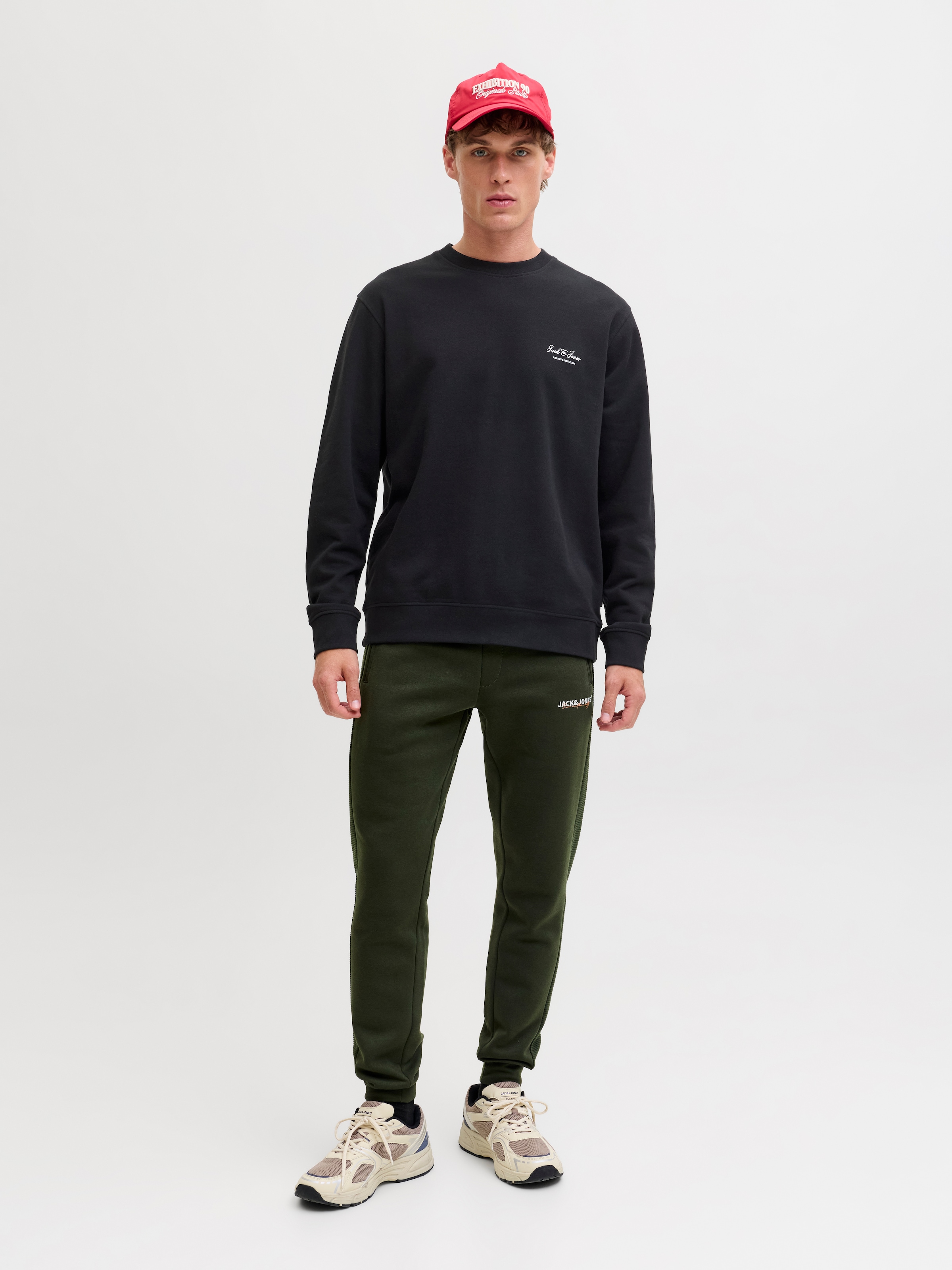 Jack & Jones Sweatshirt »JJEARCHIVE GRAPHIC SWEAT CREW NECK NOOS«, Baumwollmischung, relaxed fit
