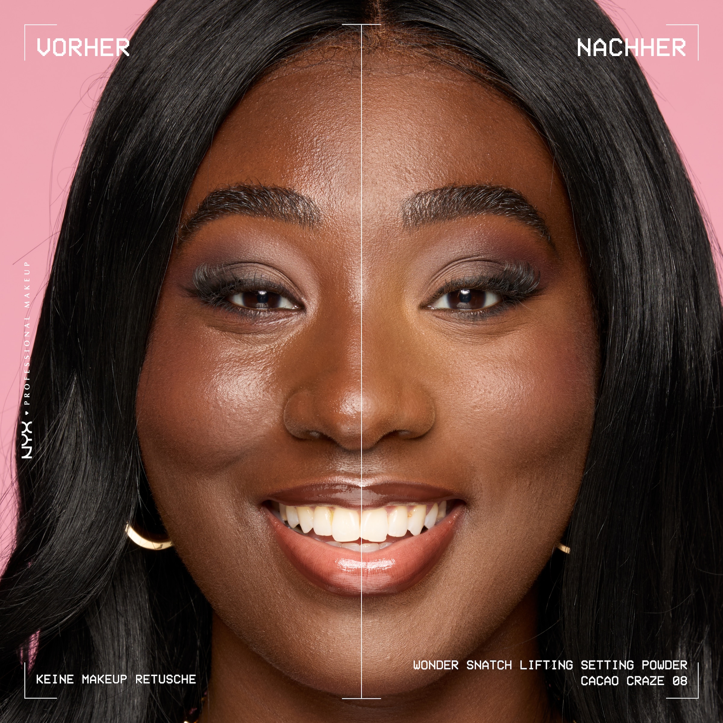 NYX PROFESSIONAL MAKEUP »WONDER SNATCH POWDER« angereichert mit grünem Tee für den antioxidativen Glow gesunder Haut