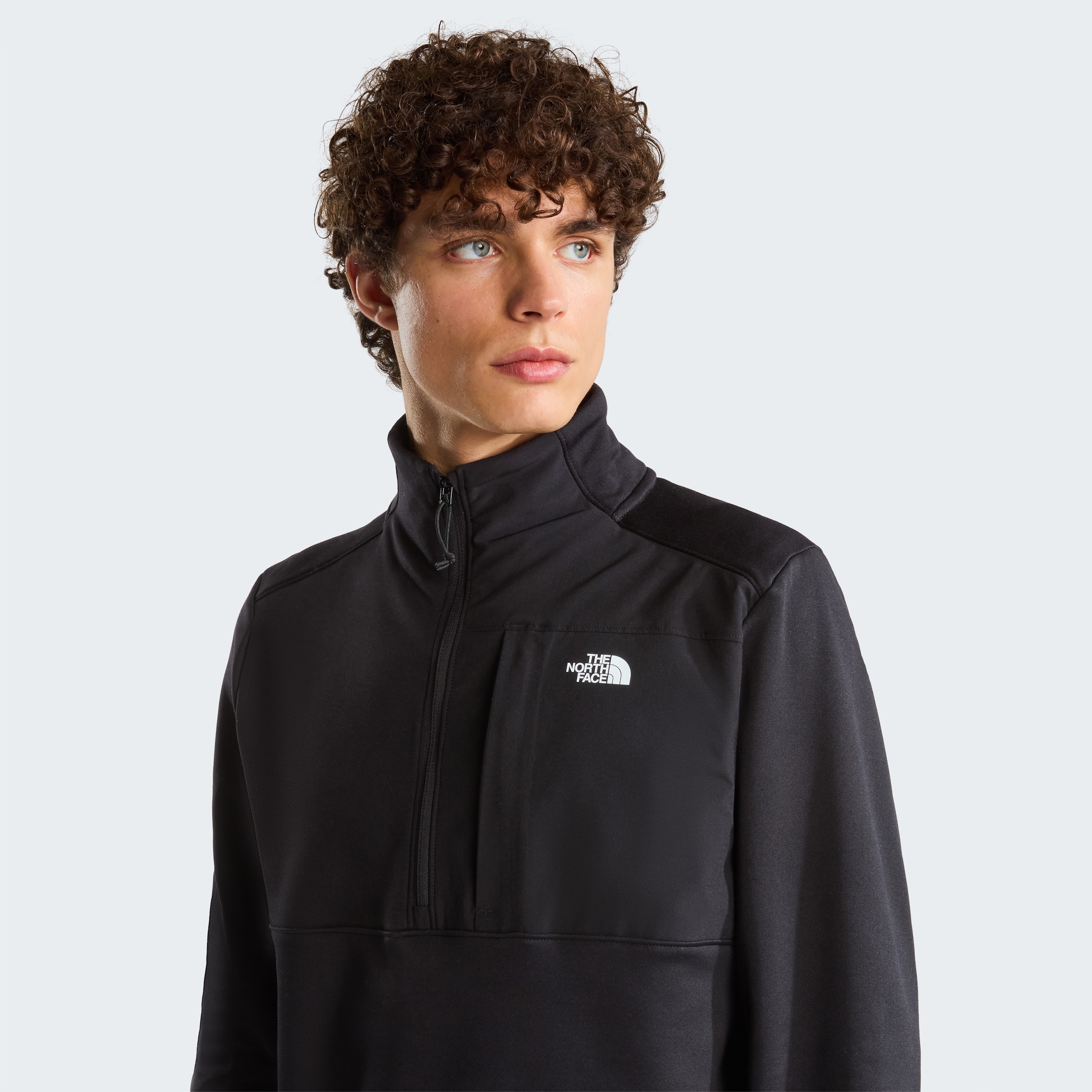 The North Face Stehkragenpullover »M TNF PERFORMANCE FLEECE 1/4 ZIP« mit sportlichem Charakter, für Wandern, aus Polyester und Elasthan