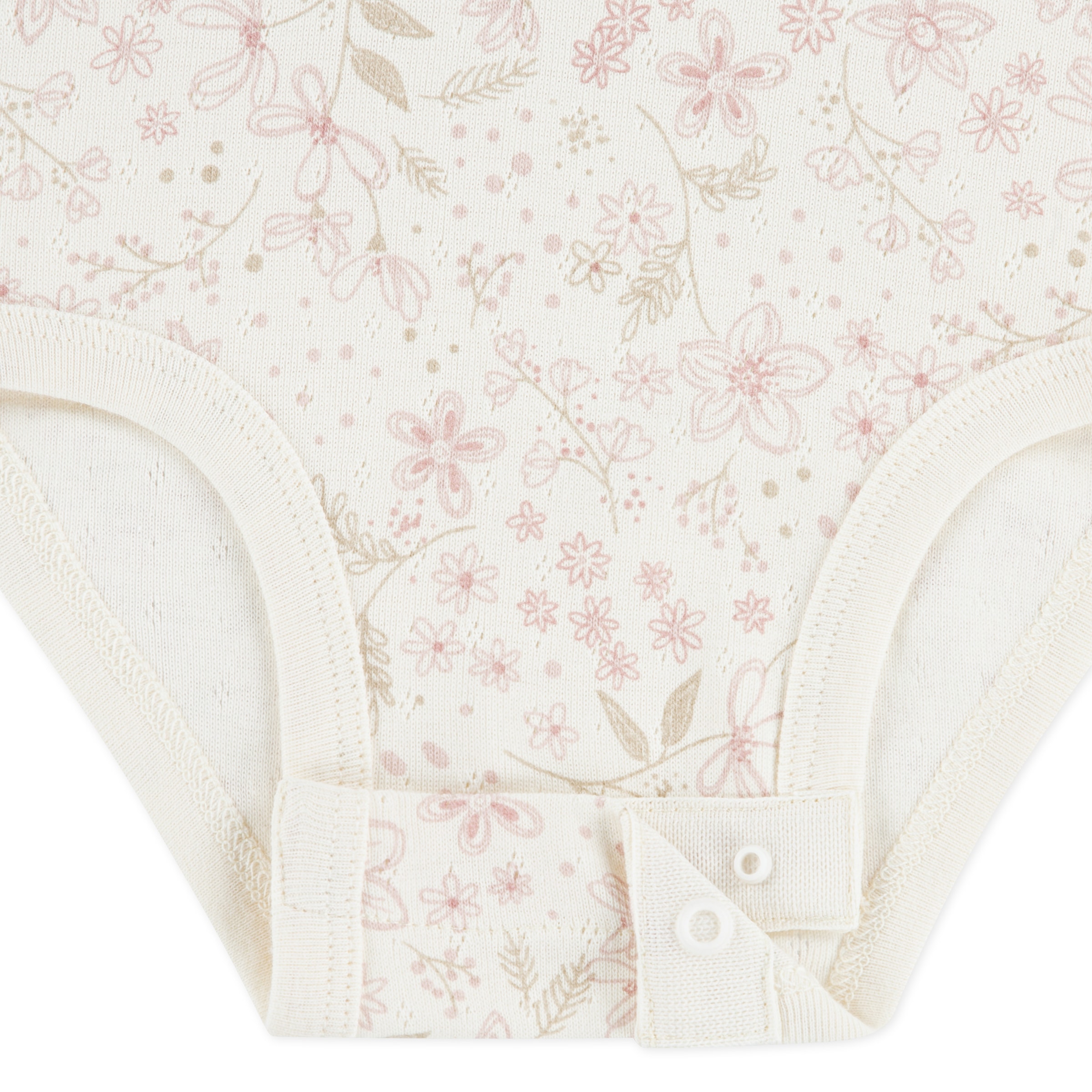 HUGGIES babywear Body & Hose »HUGG BODYSUIT PANT ATTACHMENT«, & Stirnband mit Blümchenmotiv