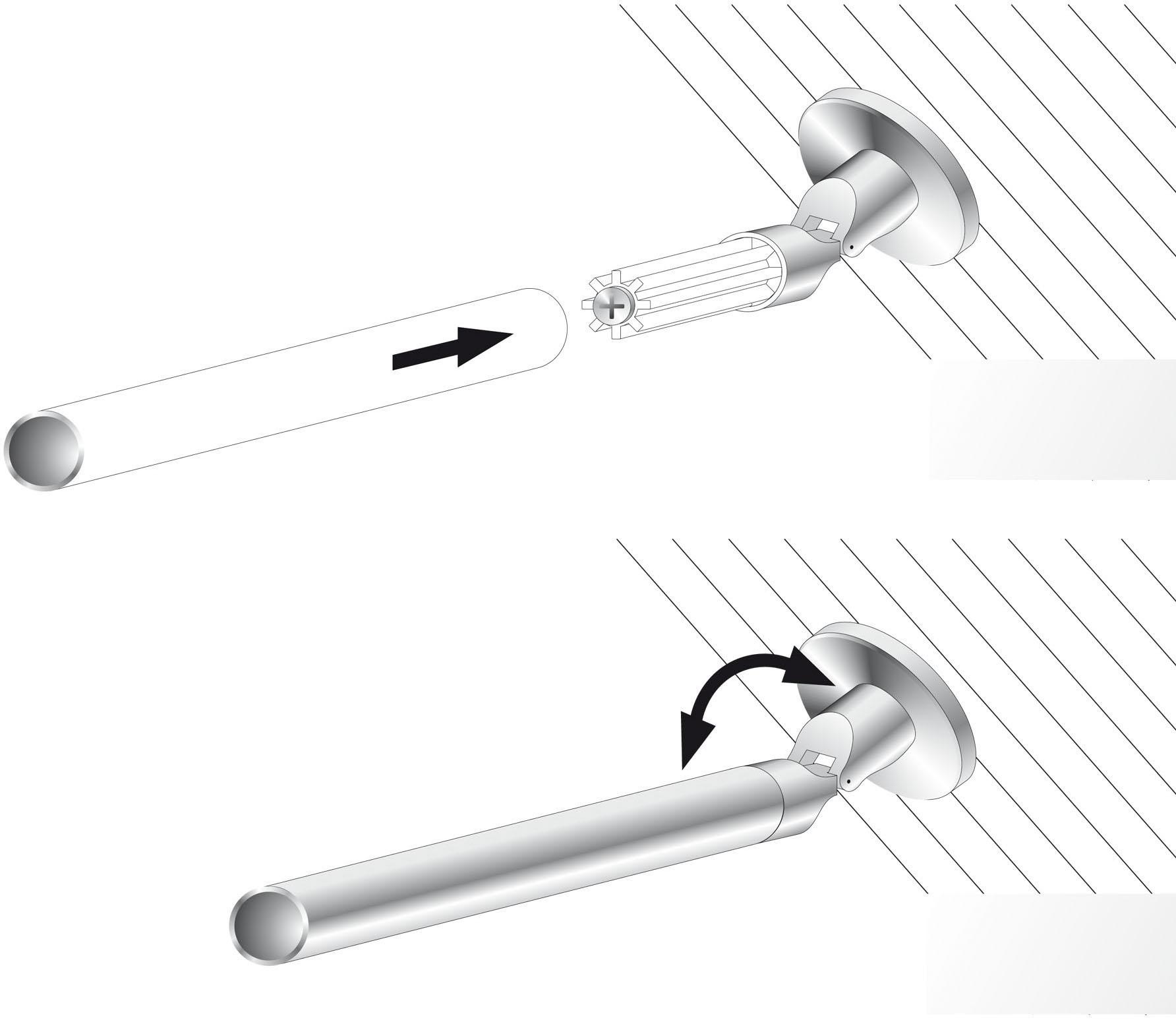 Liedeco Träger für Gardinenstangen Ø 16 mm
