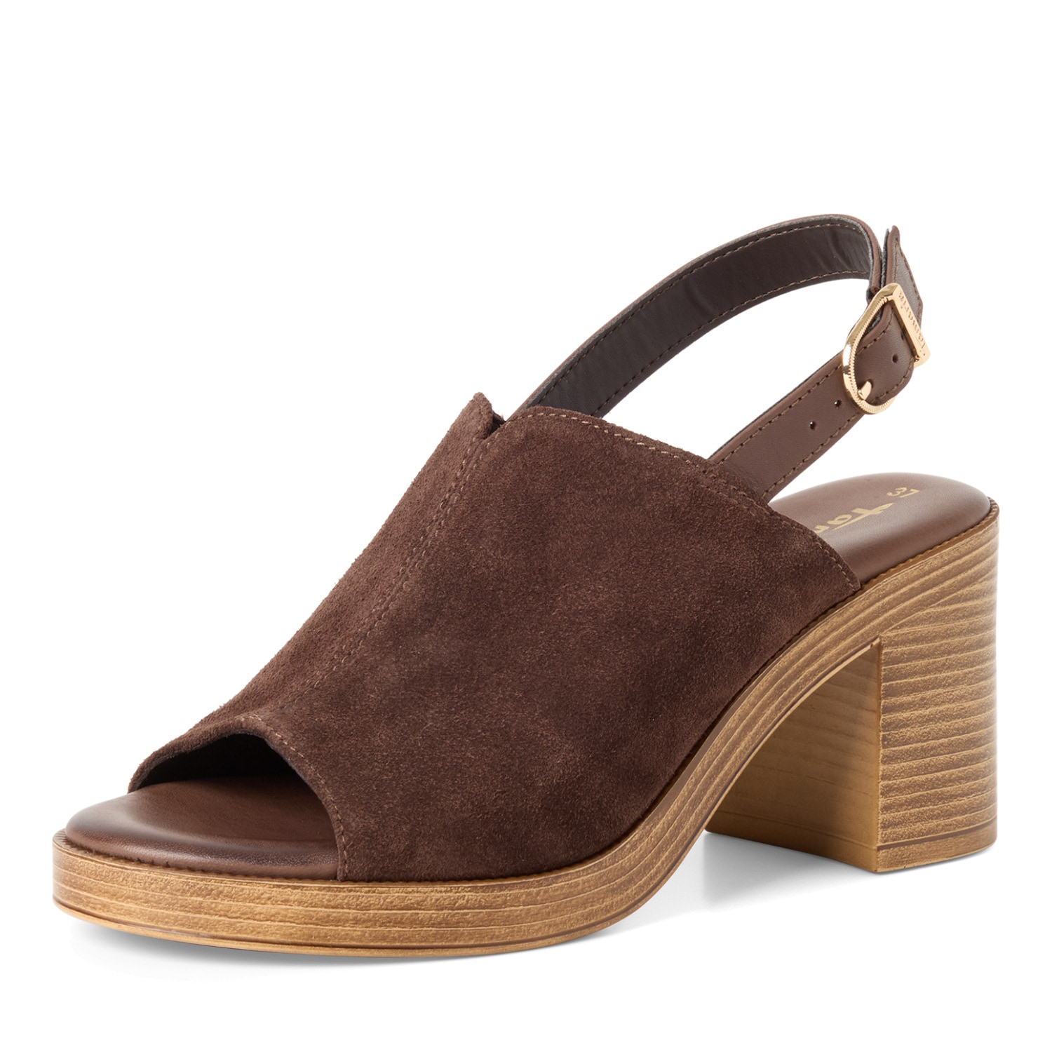 Tamaris Sandalette  Blockabsatz, Sommmerschuh mit verstellbarer Schnalle