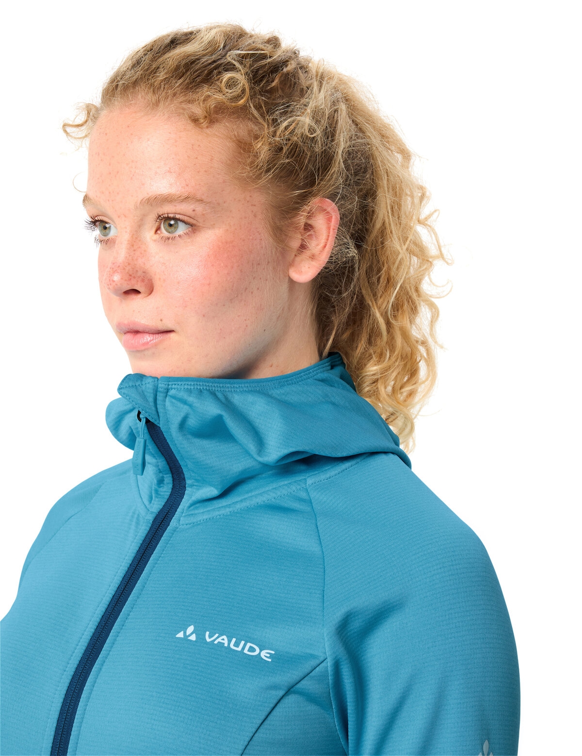 VAUDE Fleecejacke »WOMEN'S TEKOA FLEECE JACKET II« mit Kapuze sportlicher Stil, mit Kapuze und hochschließendem Kragen