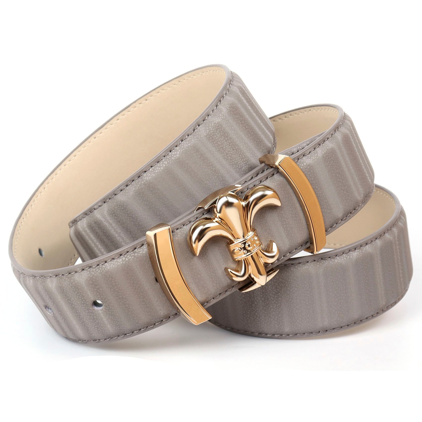 Anthoni Crown Ledergürtel, mit filigraner goldfarbener Koppel-Schließe  kaufen im OTTO Online Shop