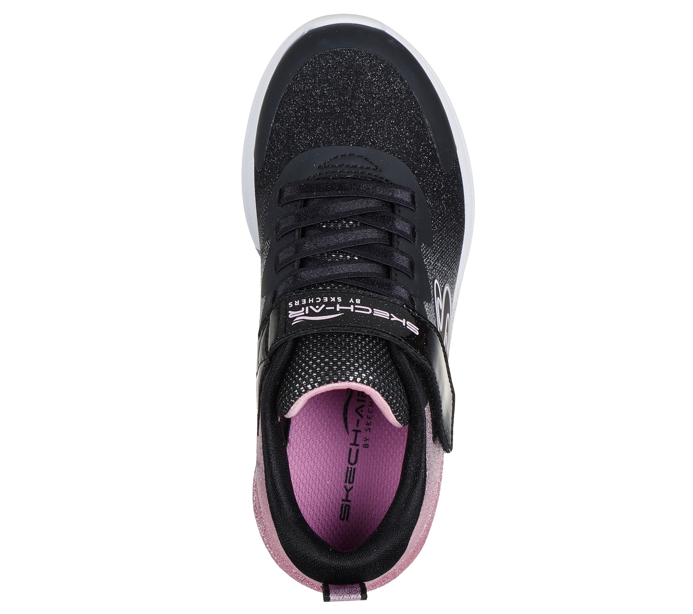 Skechers Sneaker »MICROSPEC MAX ADVANCE«  Klettschuh mit Glitter, Grössenschablone zum Download