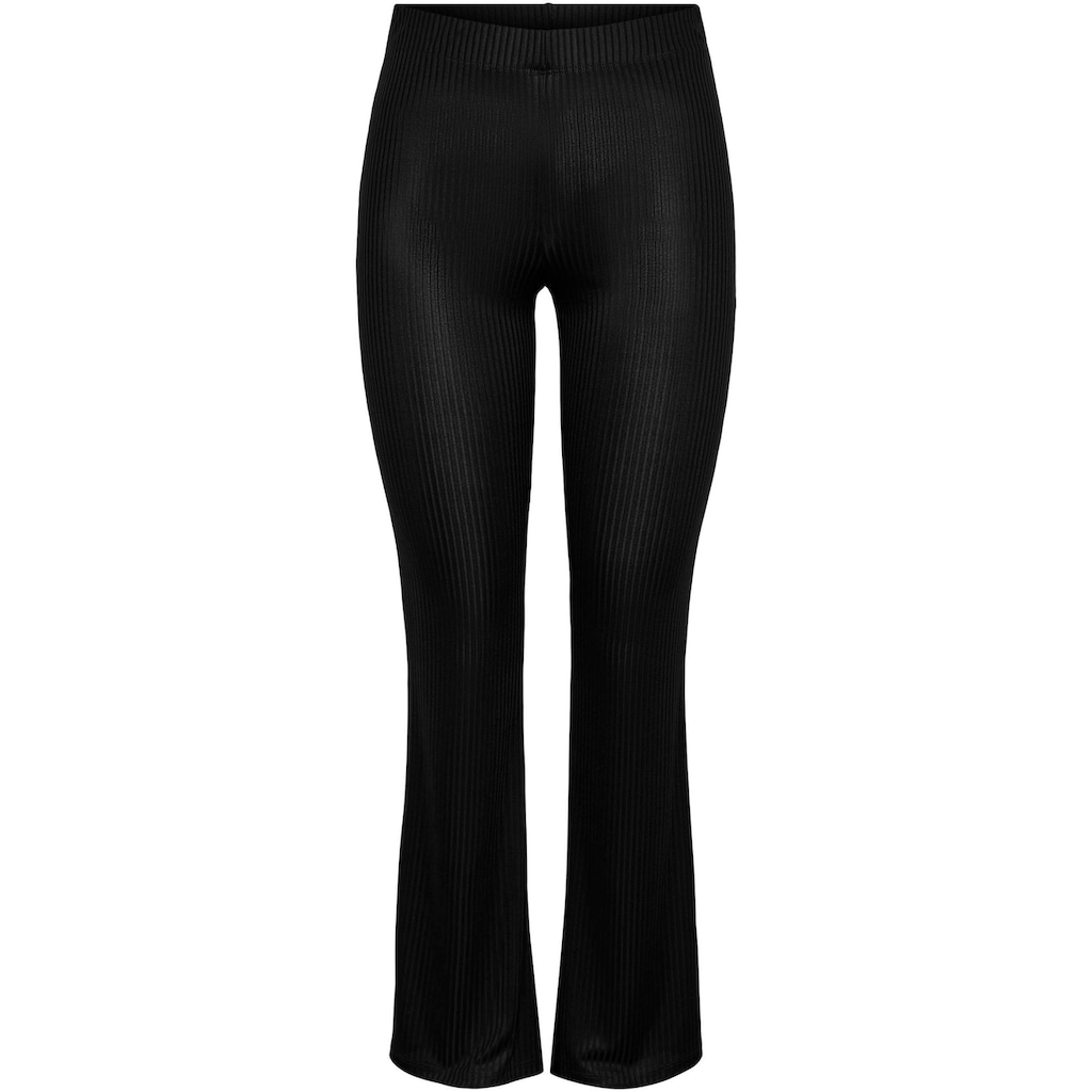 pieces Bootcuthose »PCTOPPY MW FLARED PANT NOOS«, Flared Style