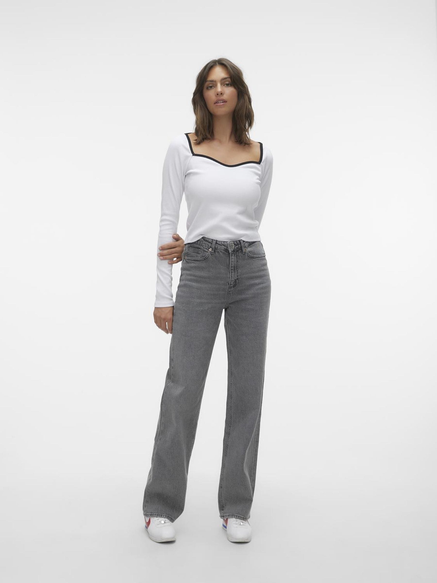 Vero Moda High-waist-Jeans »VMTESSA HR WIDE JEANS RA206 GA NOOS«