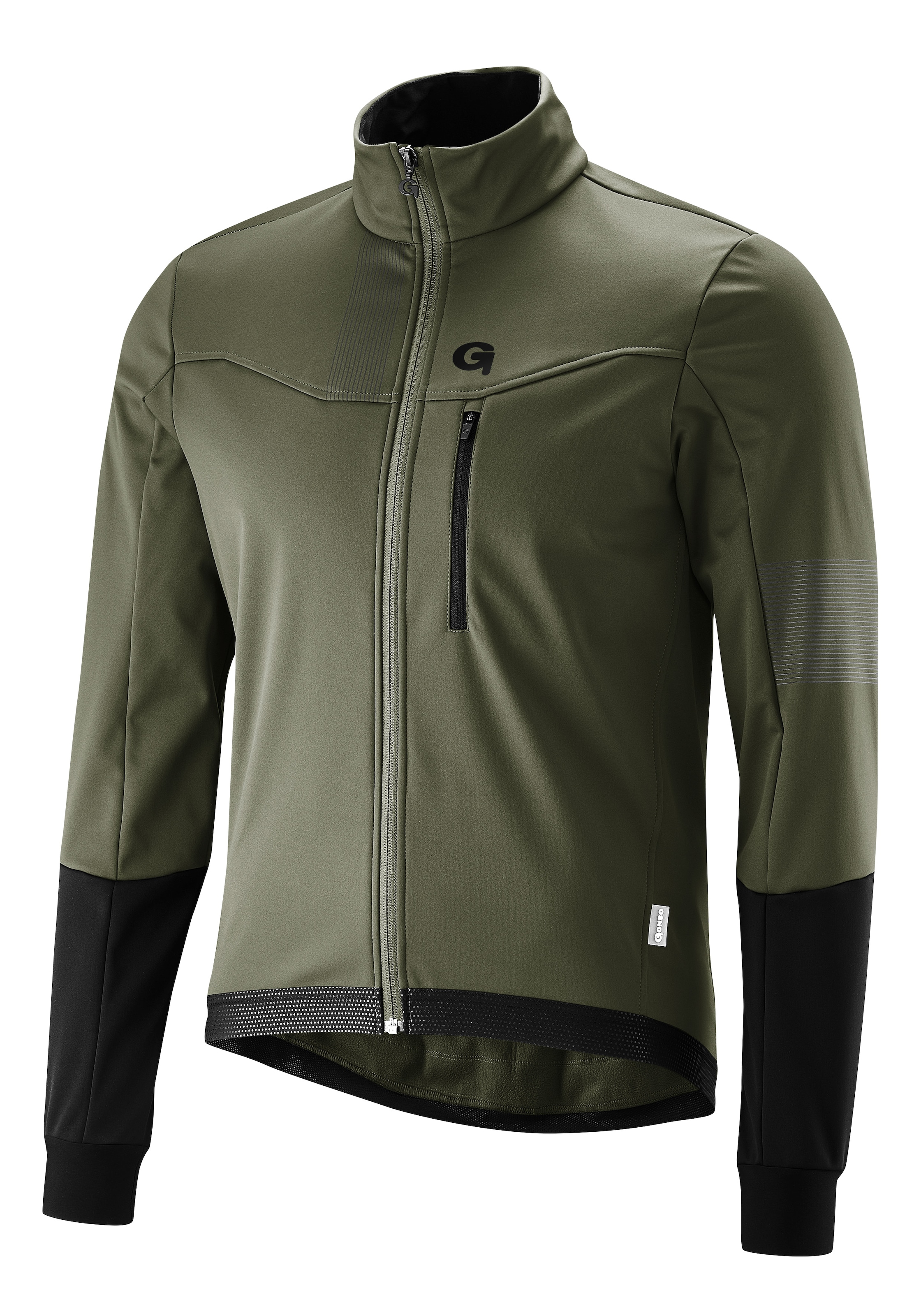 Gonso Fahrradjacke »Valaff«, Herren Softshell-Jacke, Windjacke atmungsaktiv und wasserabweisend