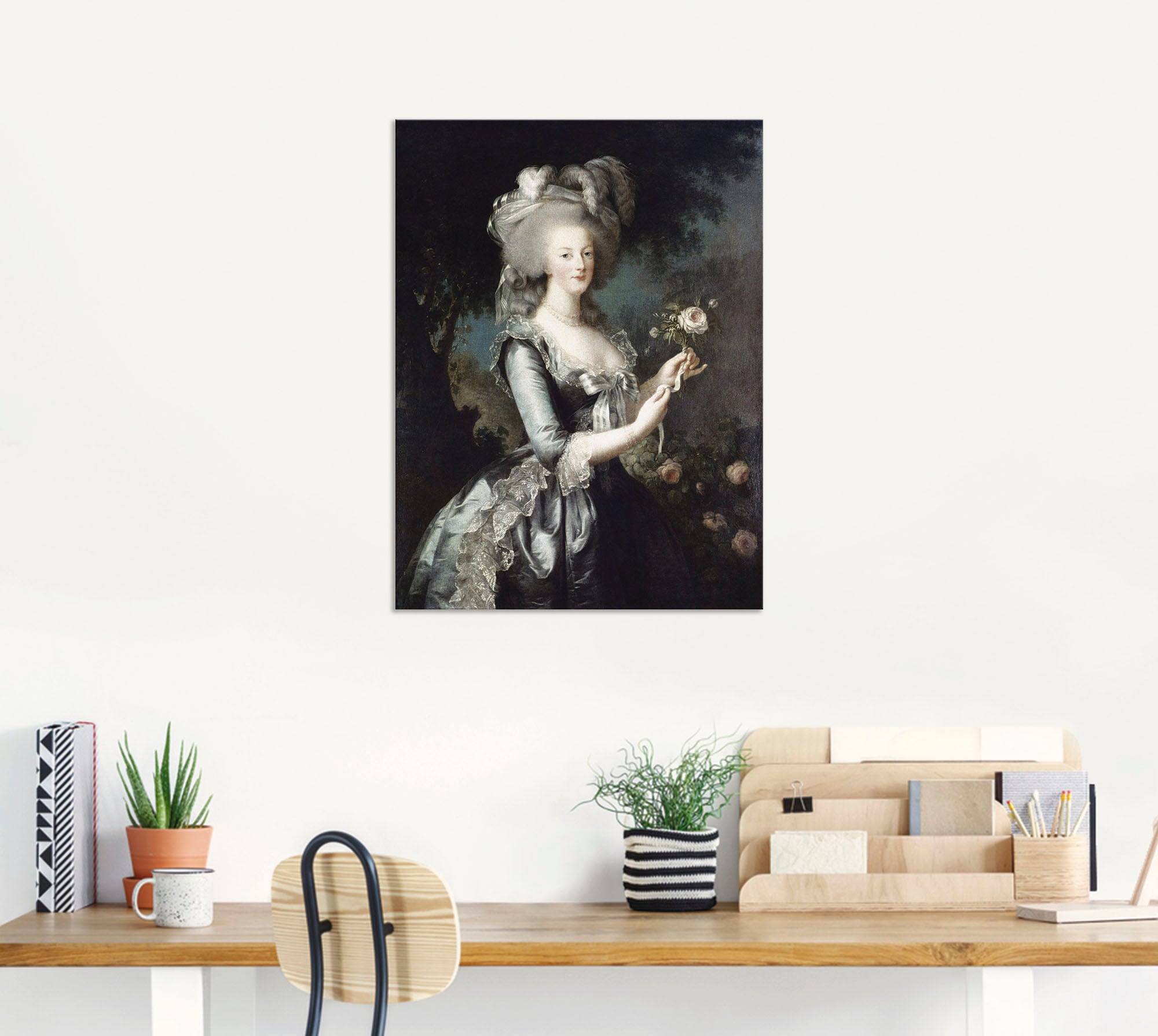 Artland Wandbild »Marie Antoinette, 1783«, Menschen, (1 St.), als Alubild, Outdoorbild, Leinwandbild, Poster in verschied. Größen