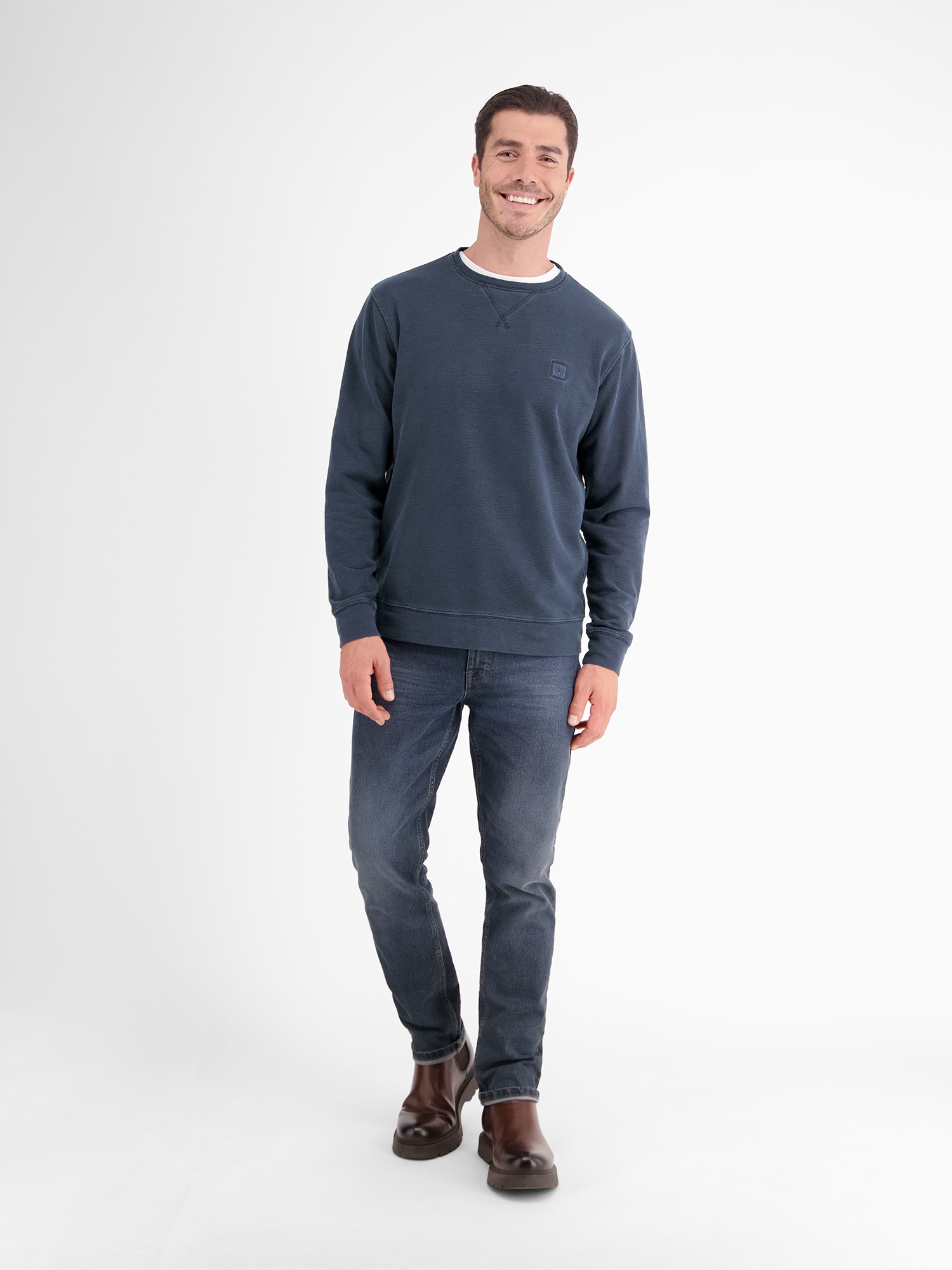 LERROS Sweatshirt »LERROS Urbaner Sweatshirtstyle, weiche Haptik«