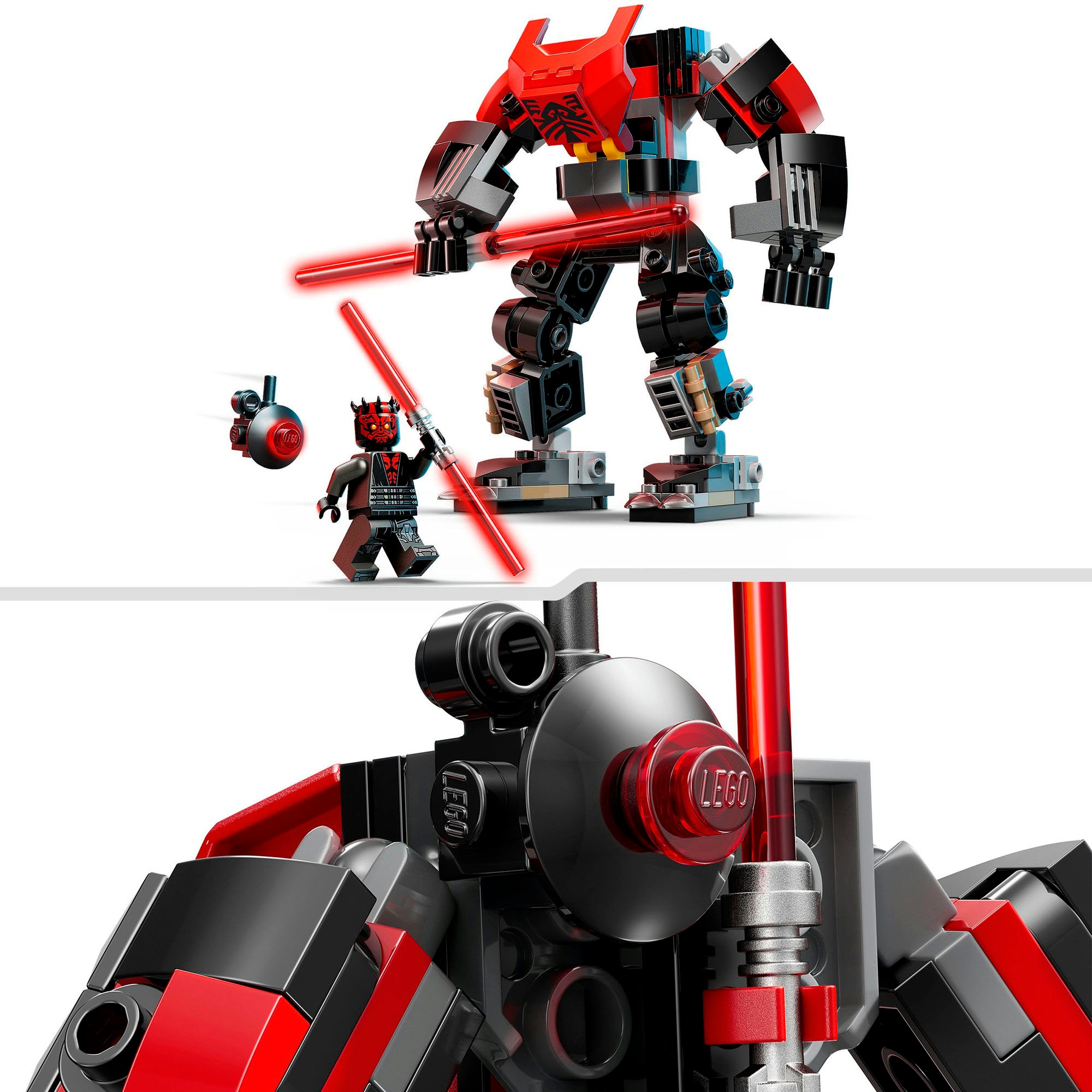 LEGO® Konstruktionsspielsteine »Darth Maul Mech (75411), LEGO Star Wars™«, (143 St.), Made in Europe