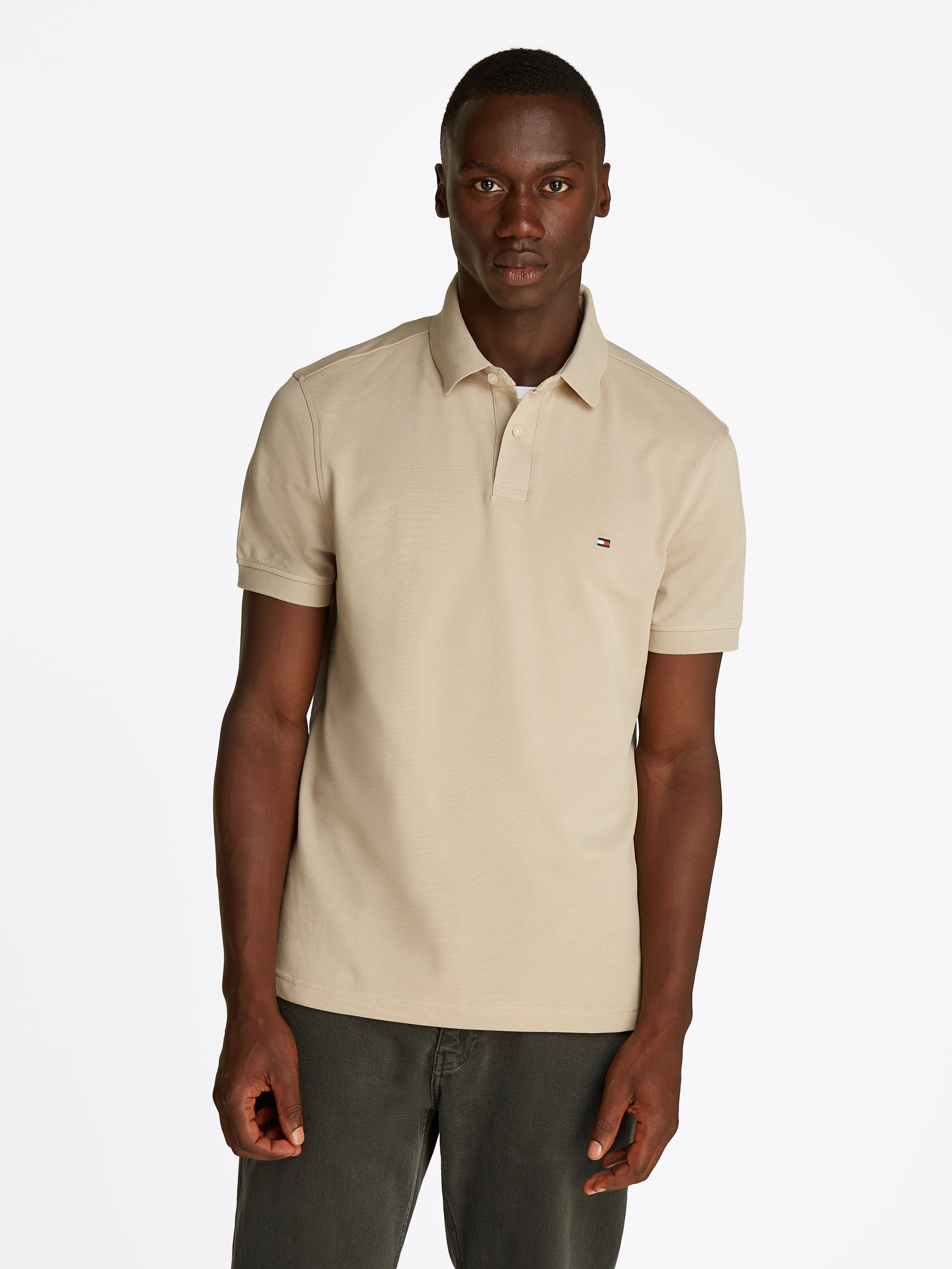 Tommy Hilfiger Poloshirt »1985 REGULAR POLO«, mit Tommy Hilfiger Kontraststreifen innen am Kragen
